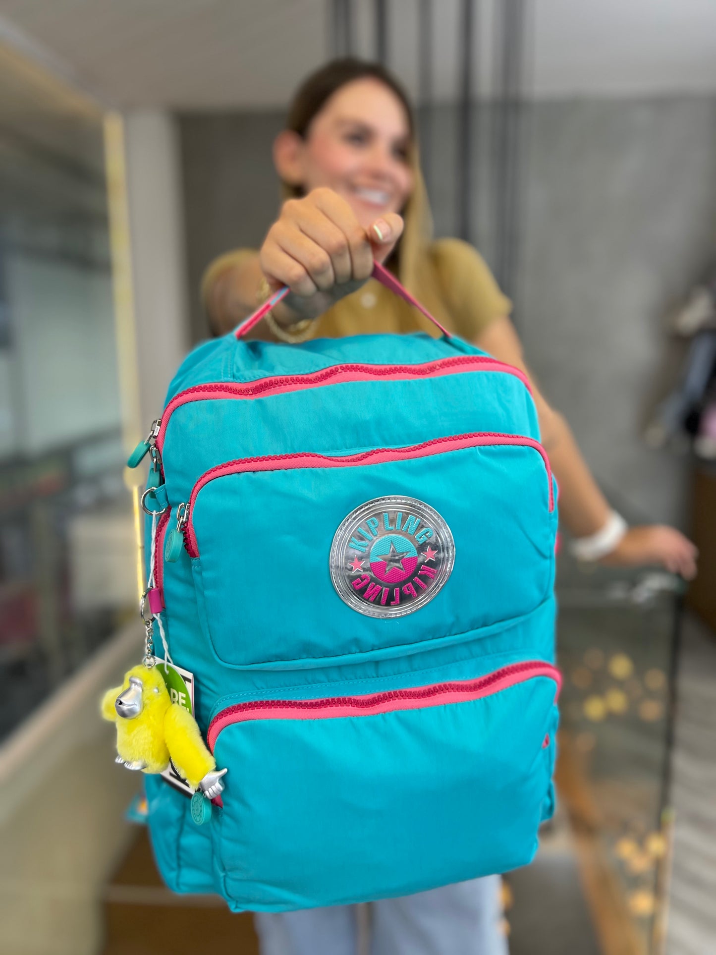 Morral Talla L Aguamarina