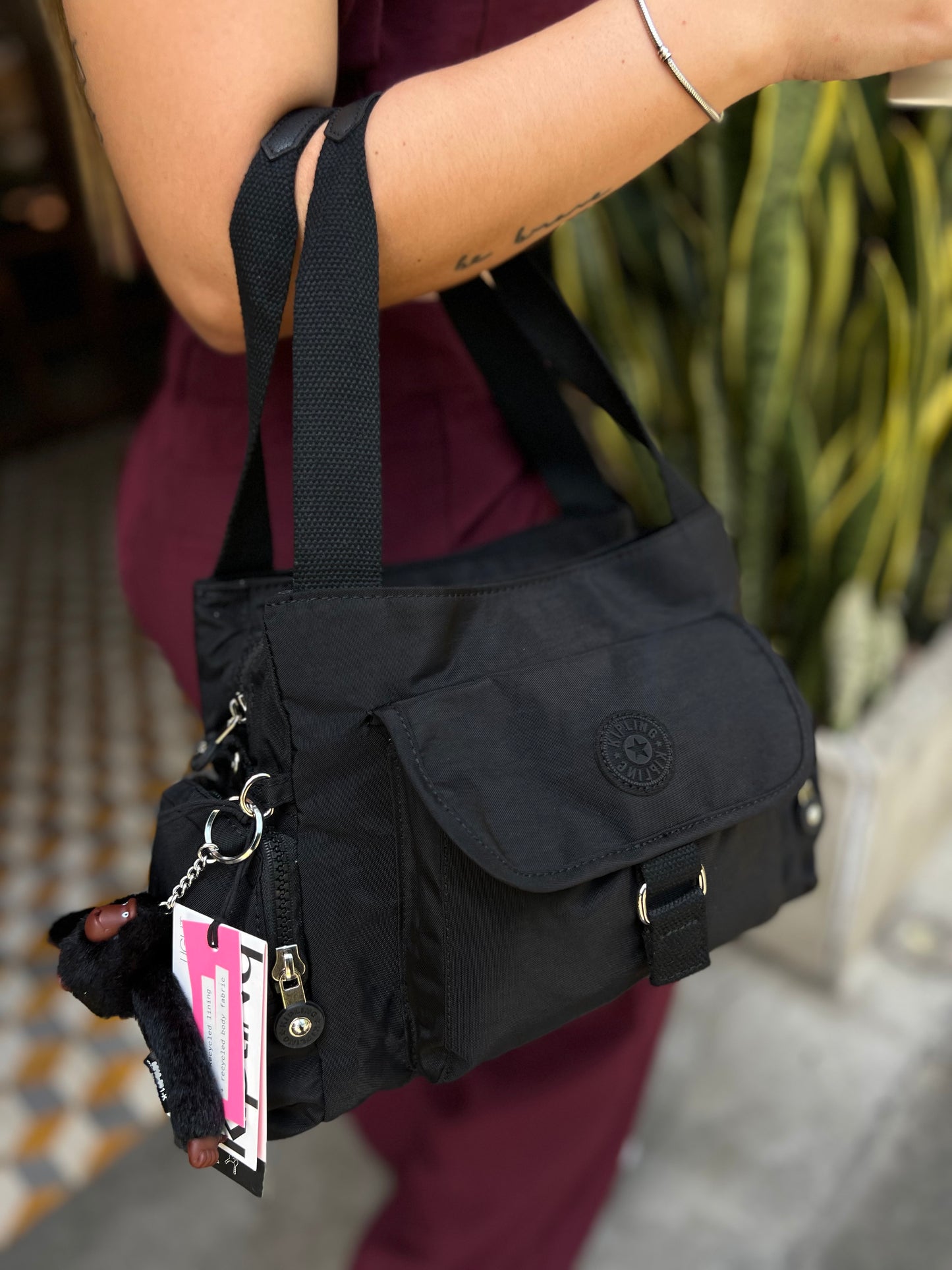 Bolso De Mano Negro