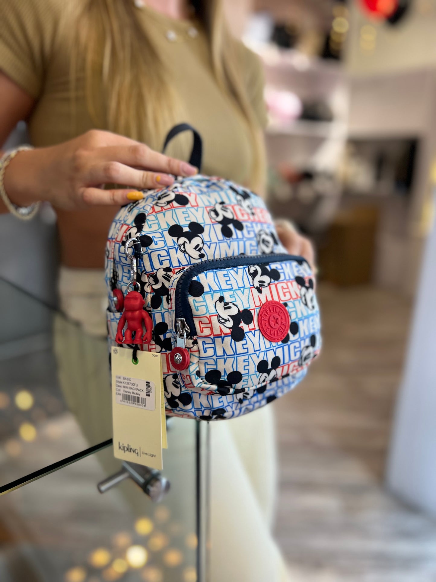 Morral-Manos Libres Mini Estampado