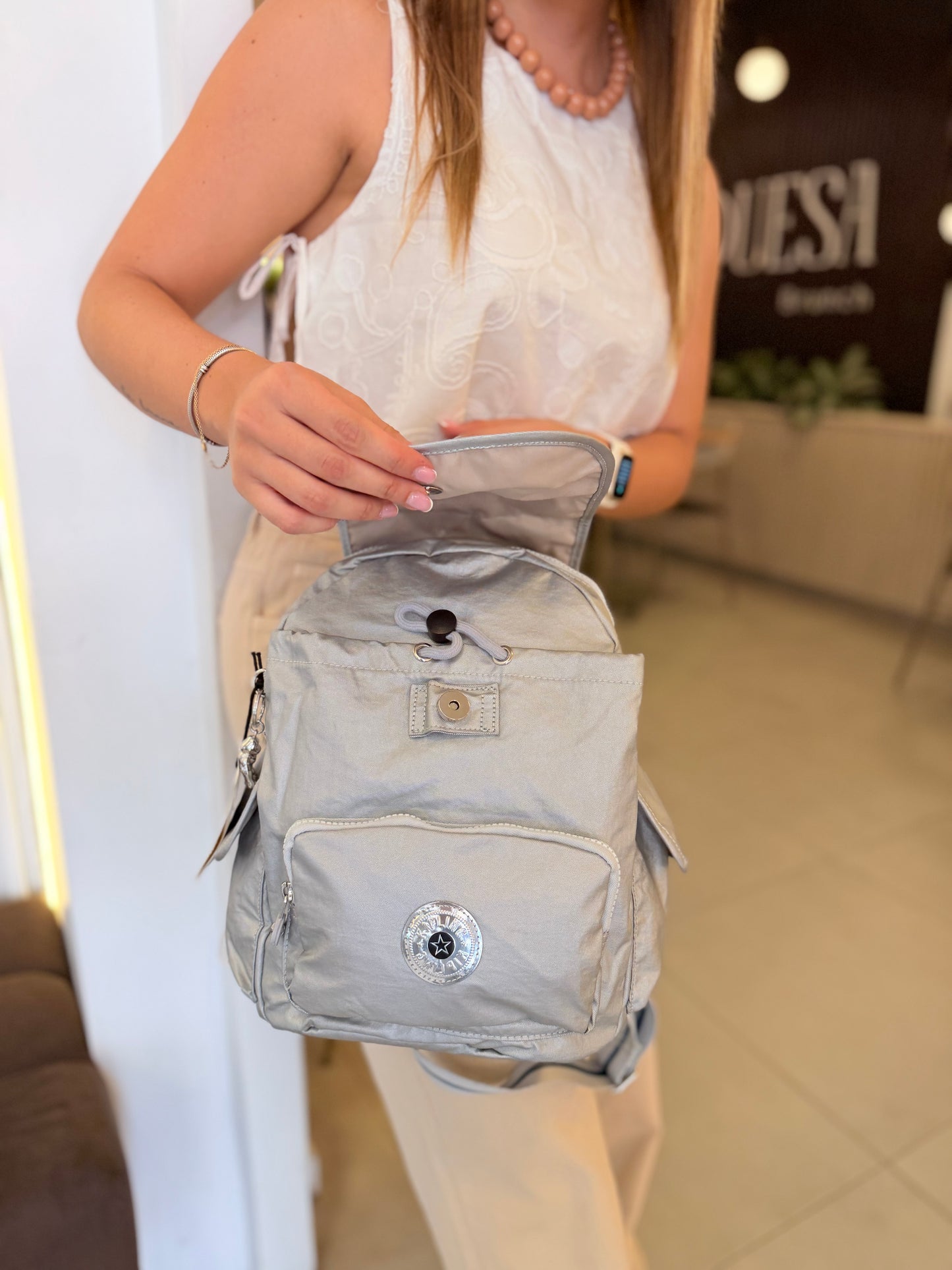 Morral Talla S Plateado