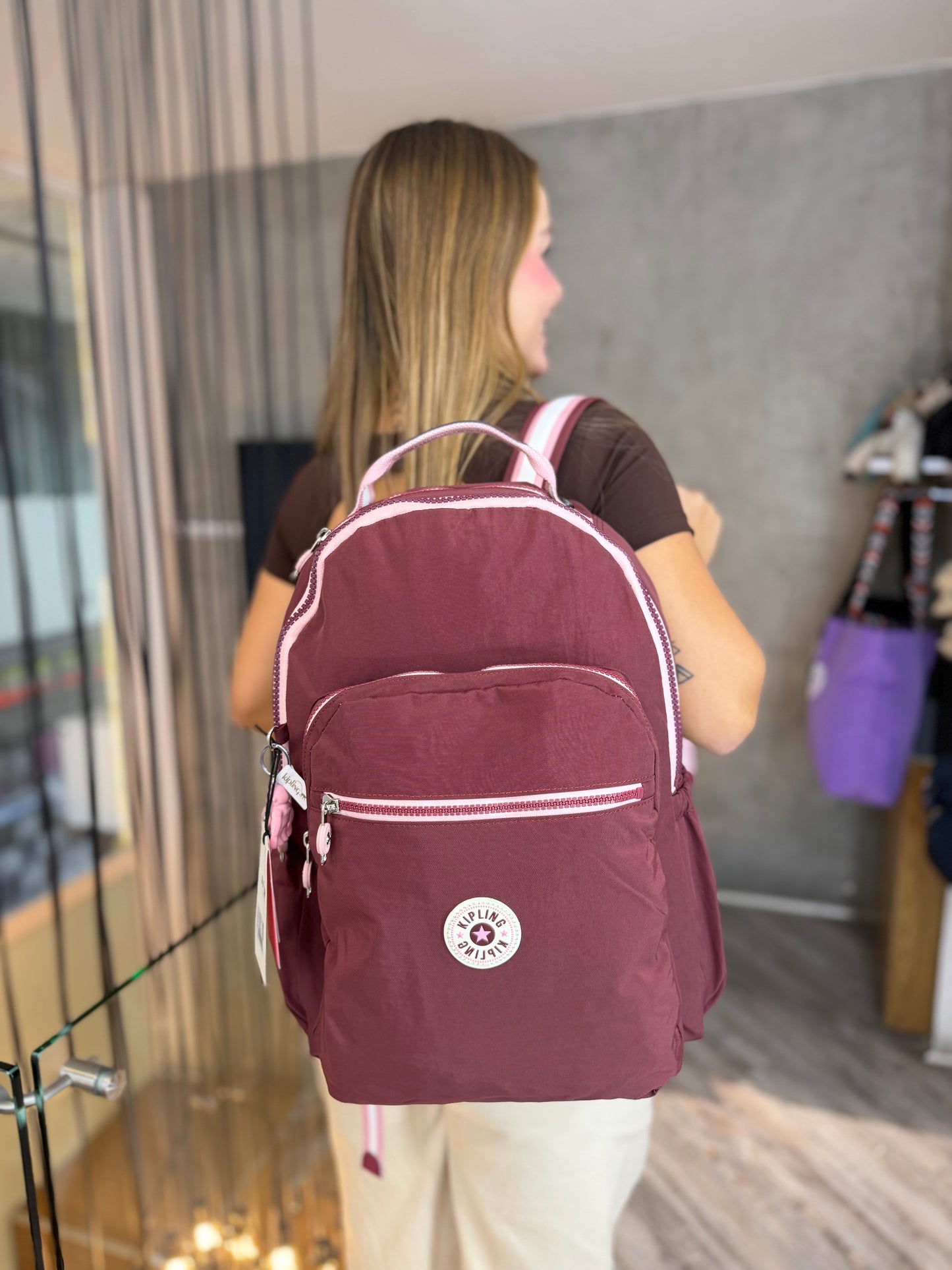 Morral Talla L Vinotinto