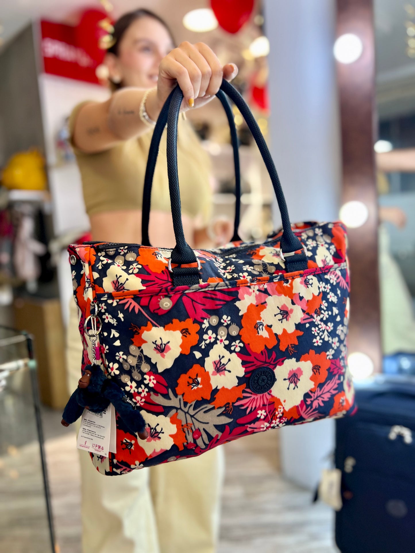 Bolso De Mano Estampado