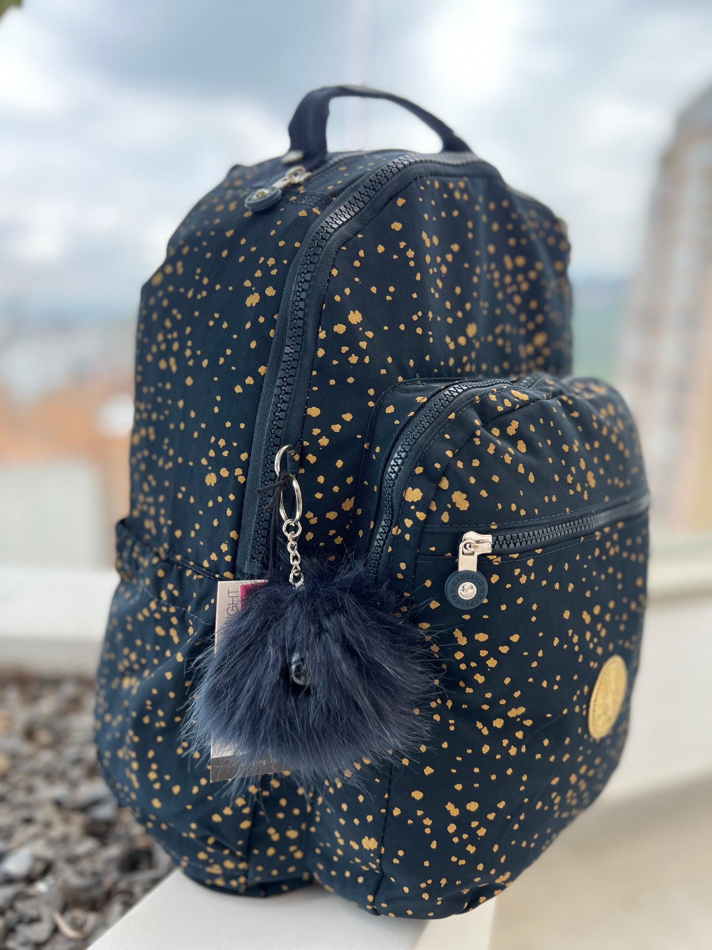 Morral Talla L Azul Estampado