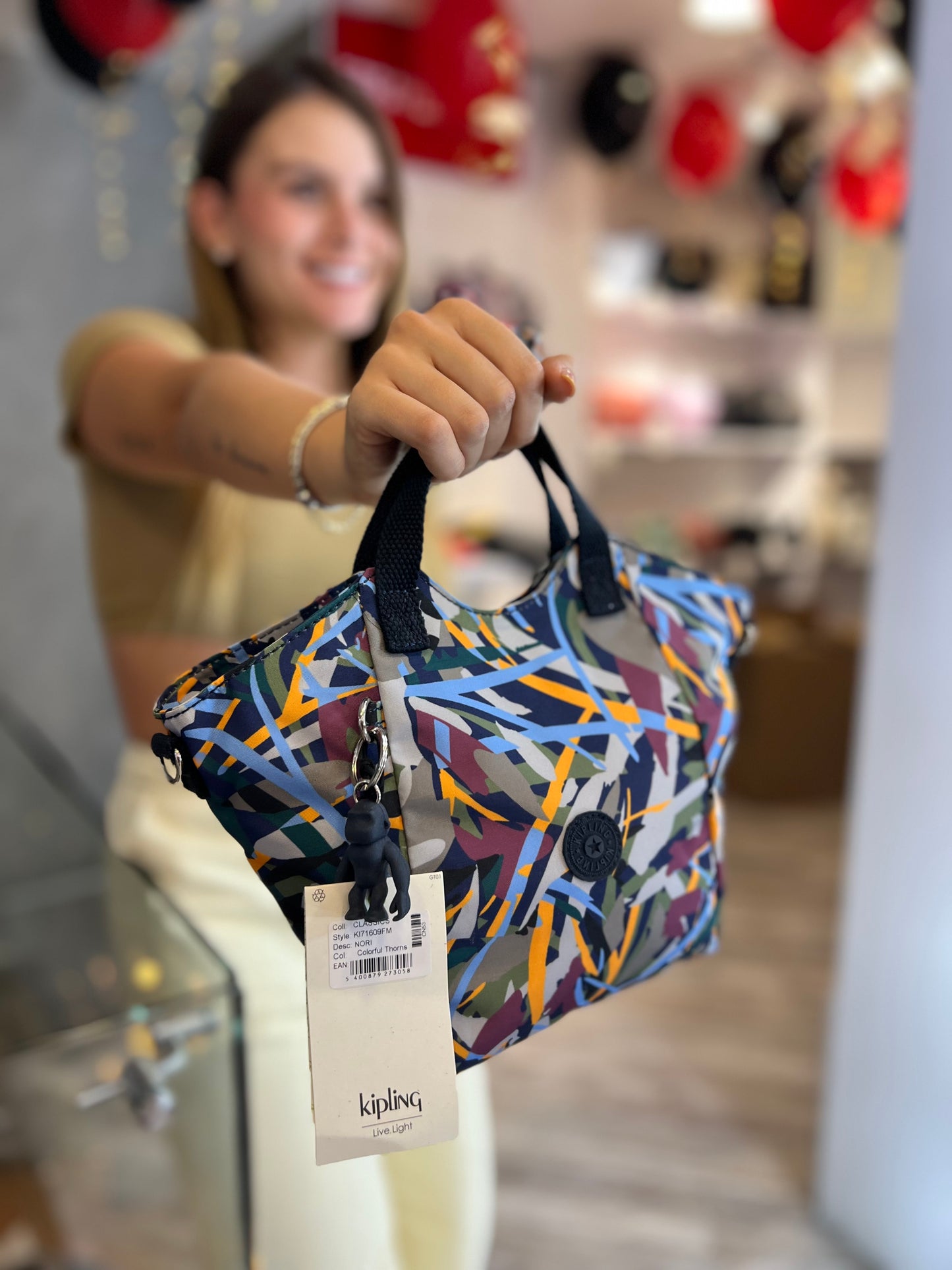 Bolso De Mano Estampado