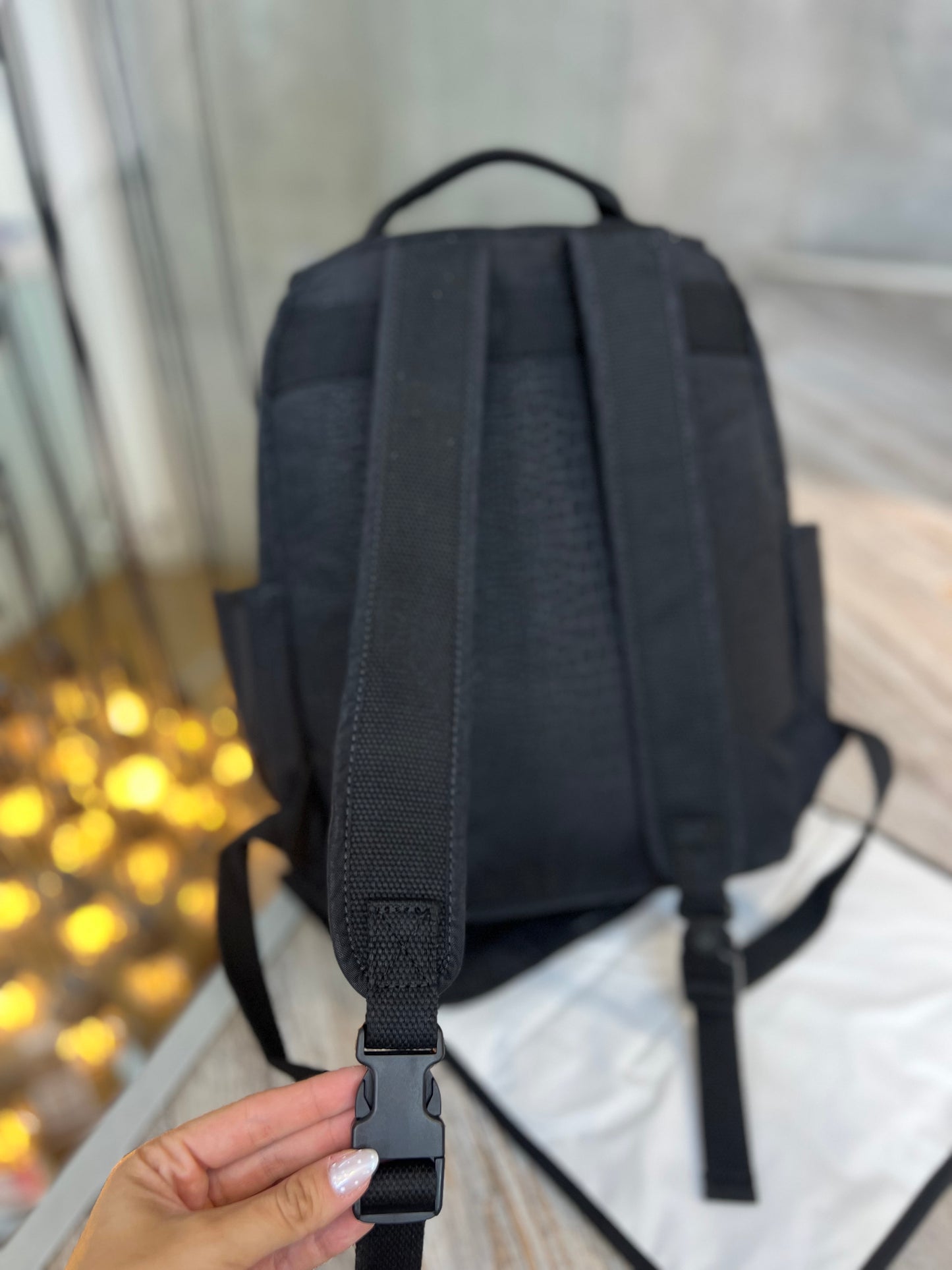 Pañalera Morral Negro