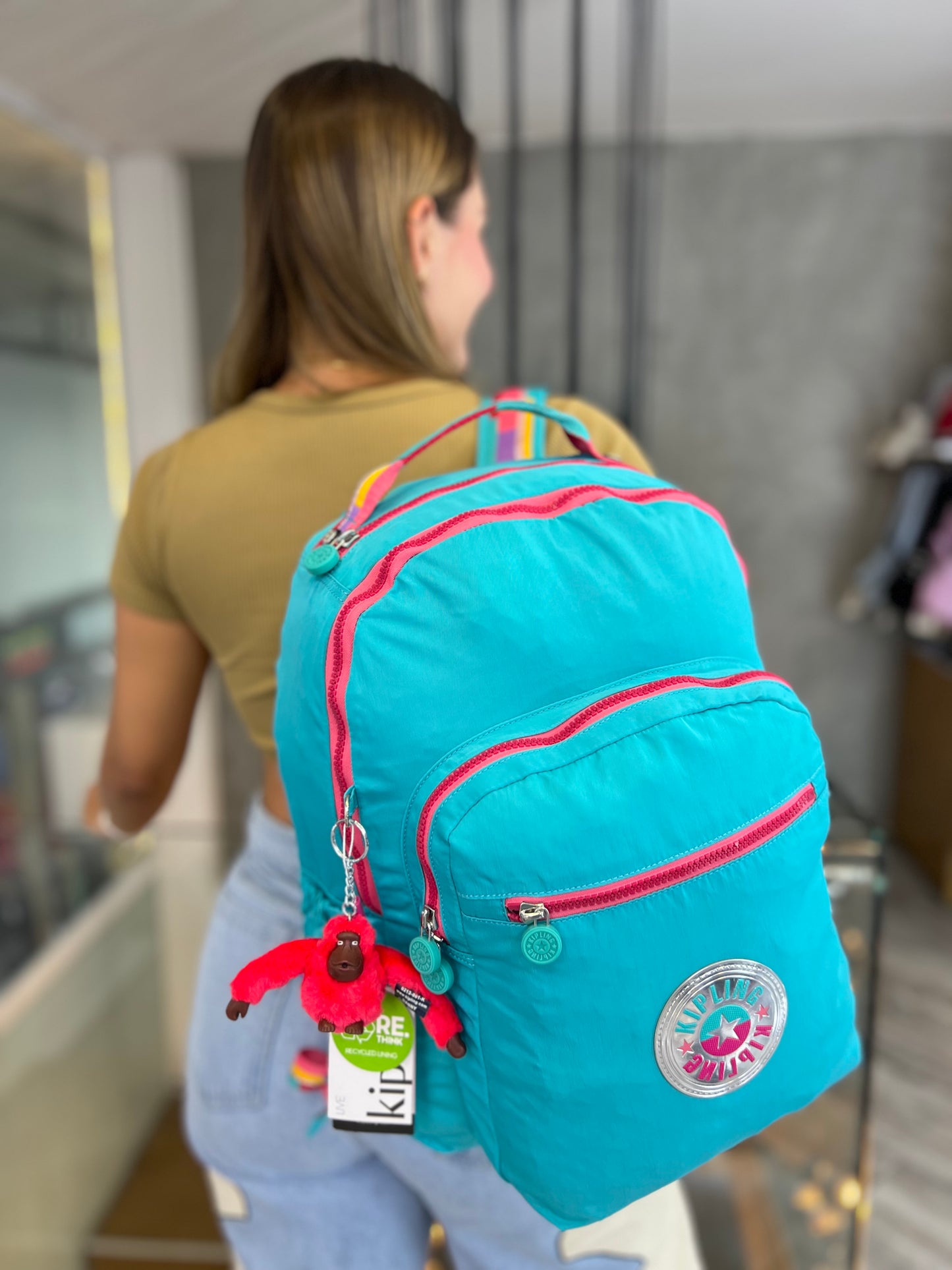 Morral Talla L Aguamarina