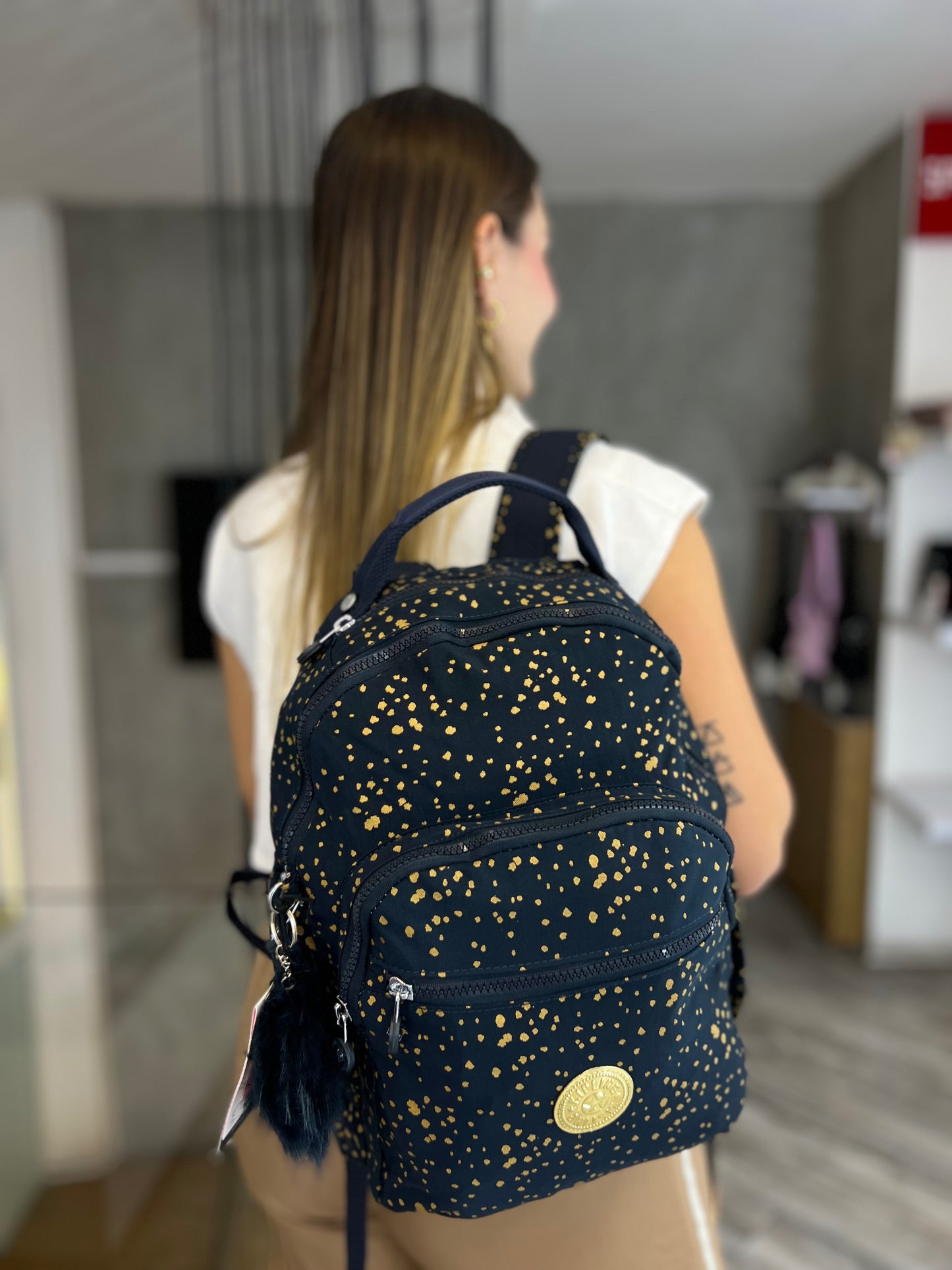 Morral Talla M Azul Lujo