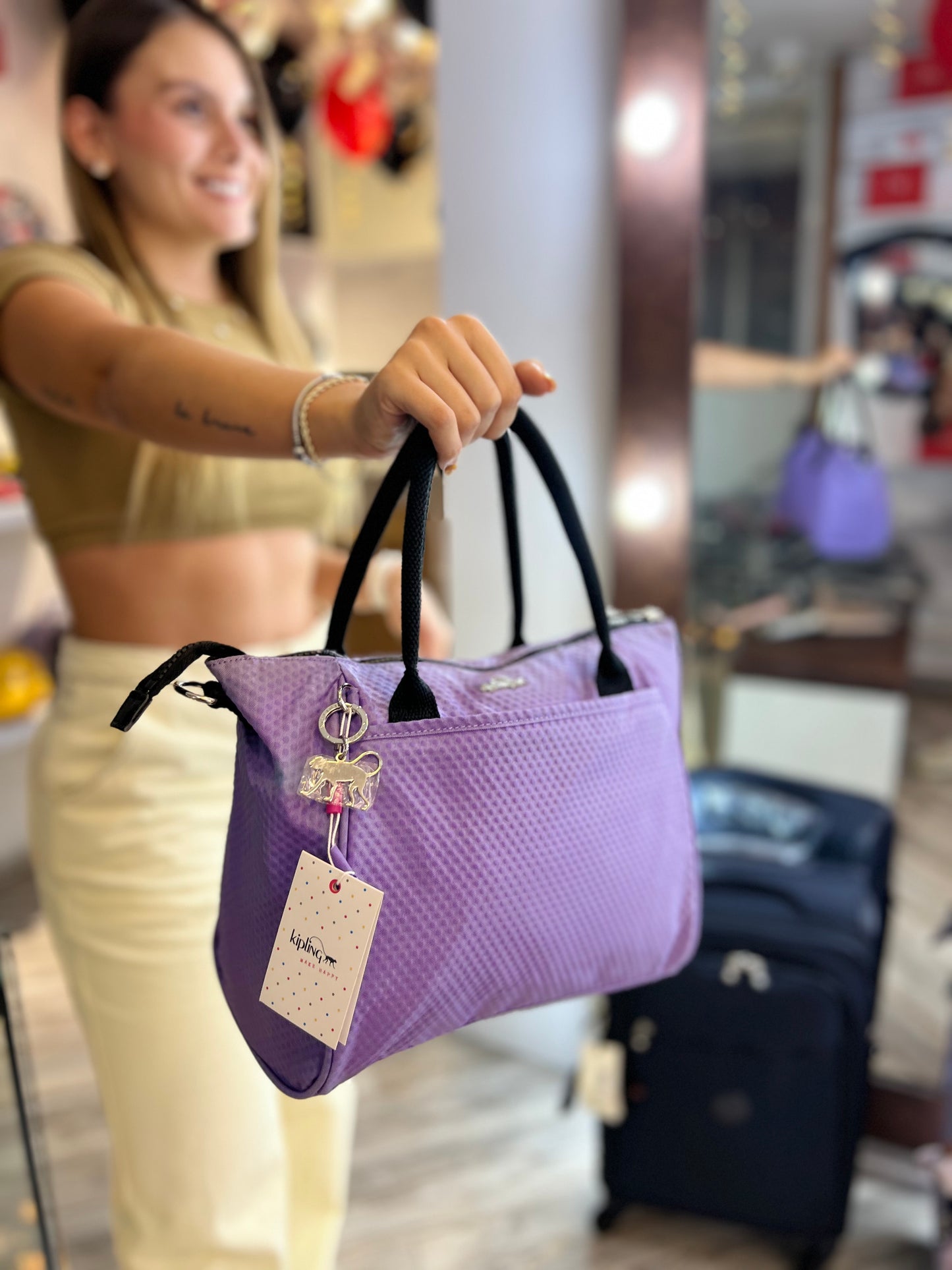 Bolso De Mano Morado