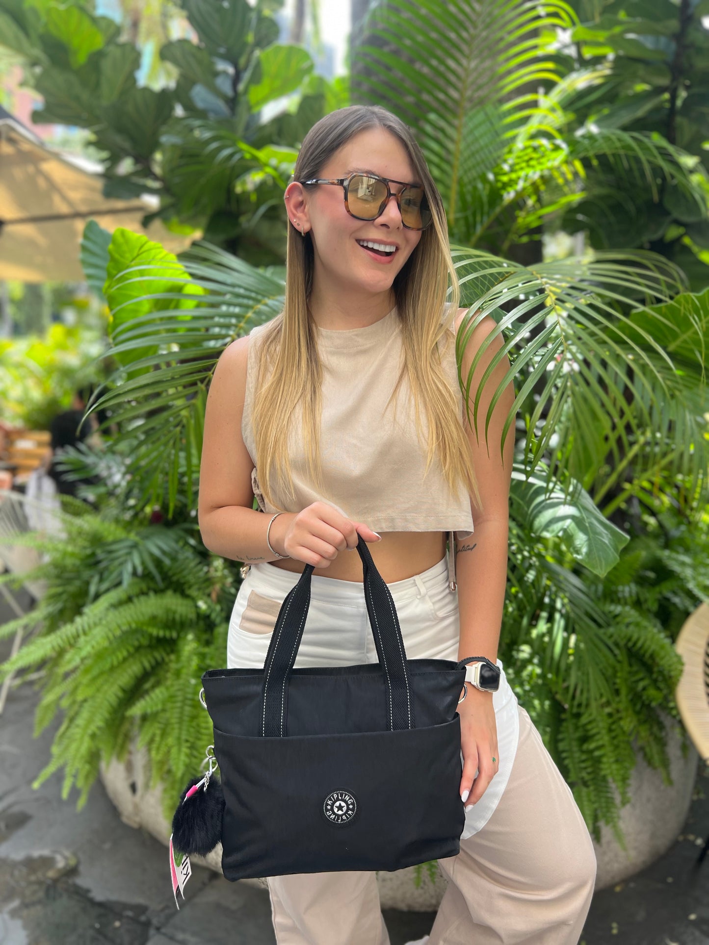 Bolso De Mano Negro