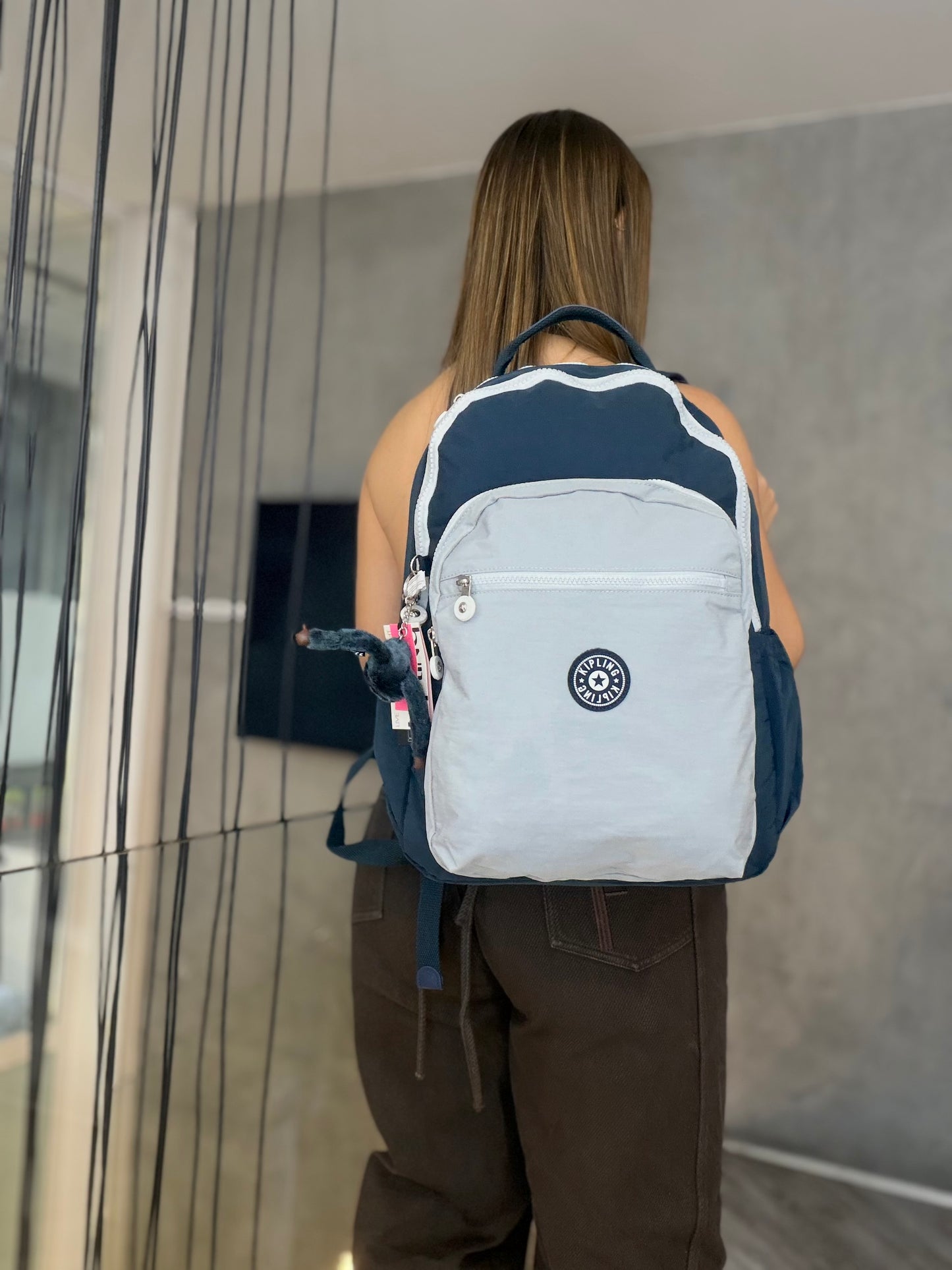Morral Talla L Azul