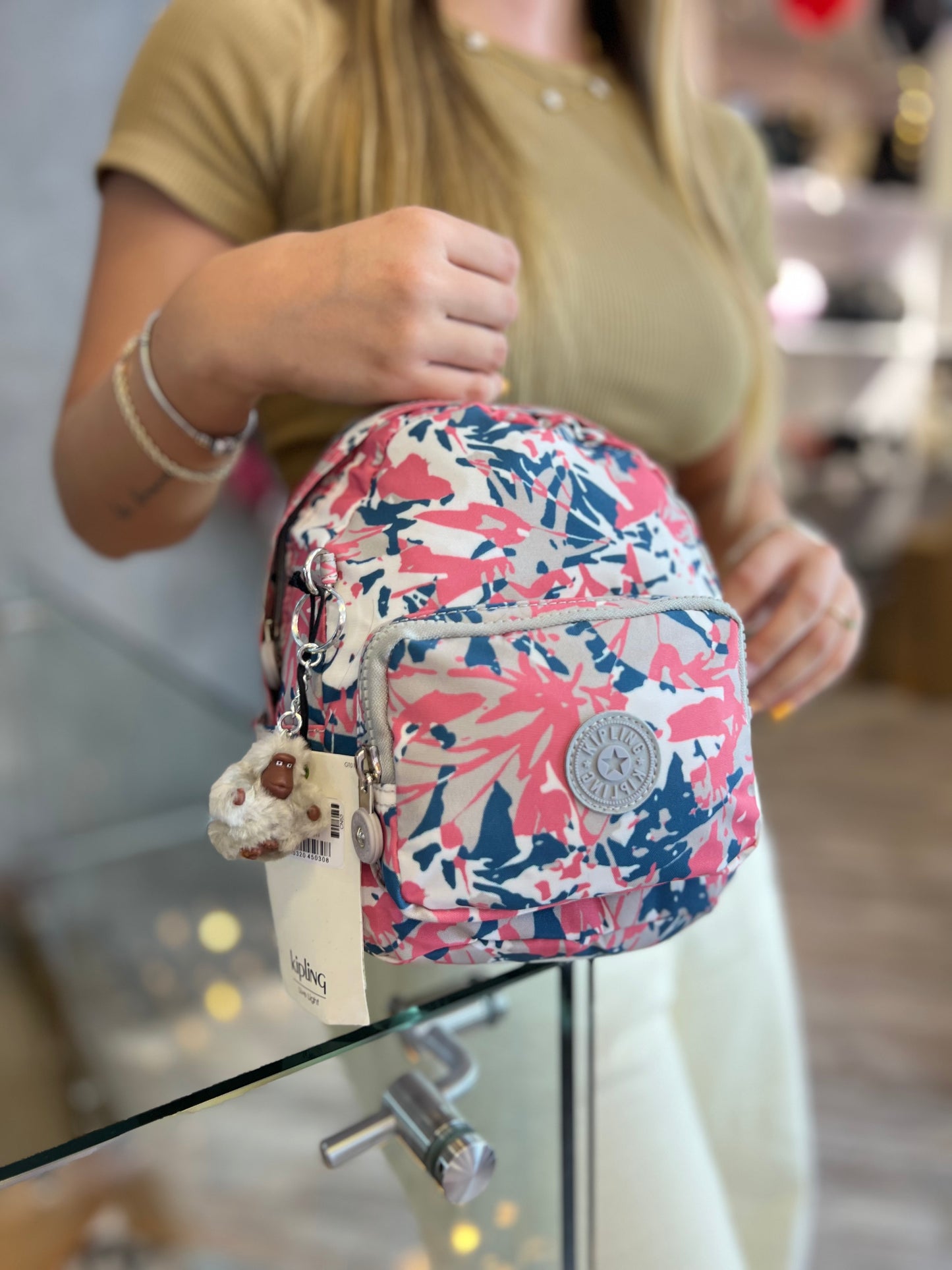 Morral-Manos Libres Mini Estampado