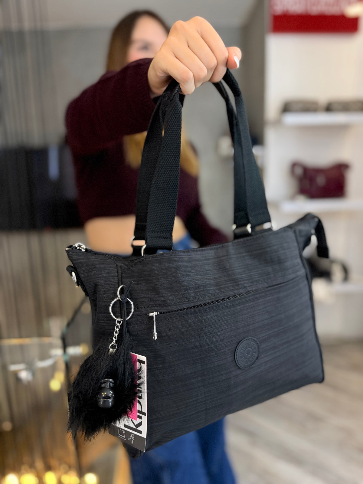 Bolso De Mano Negro