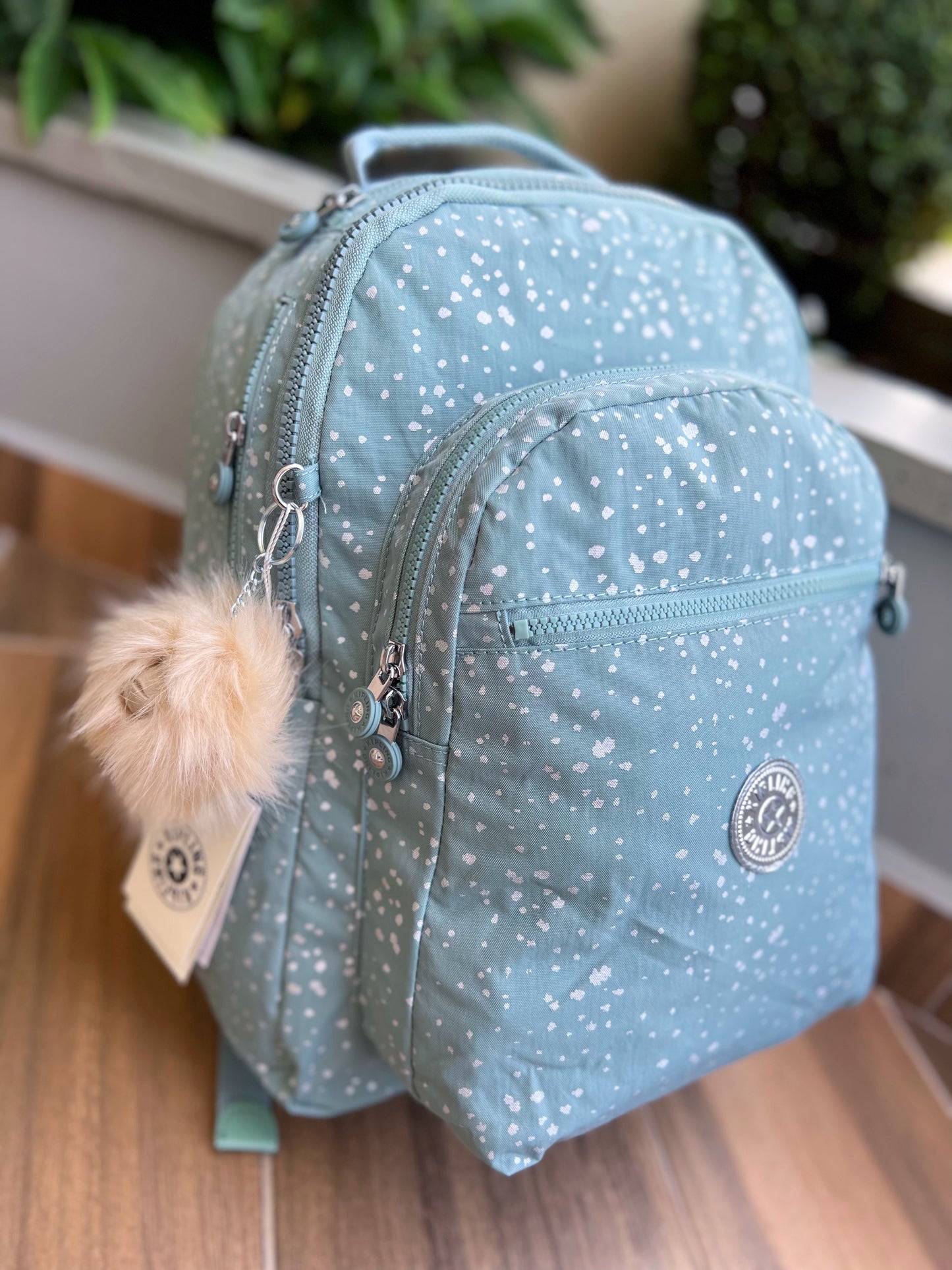 Morral Talla L Celeste Estampado