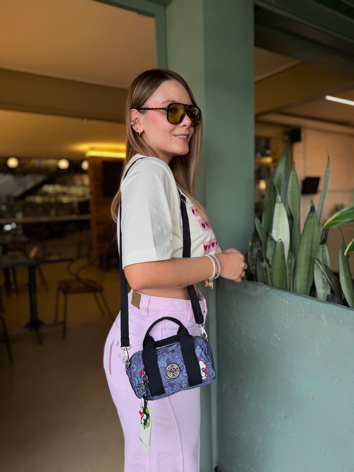 Bolso De Mano Mini Snoopy