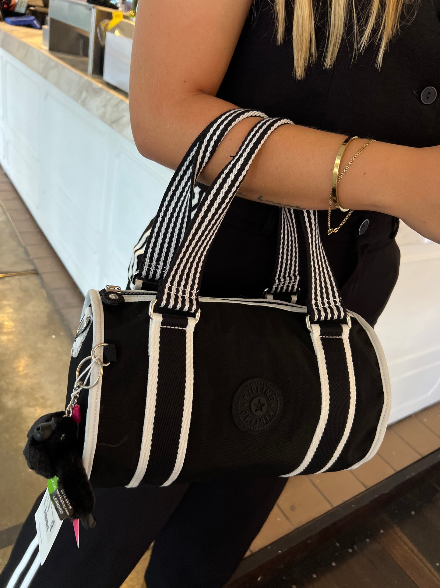 Bolso De Mano Negro