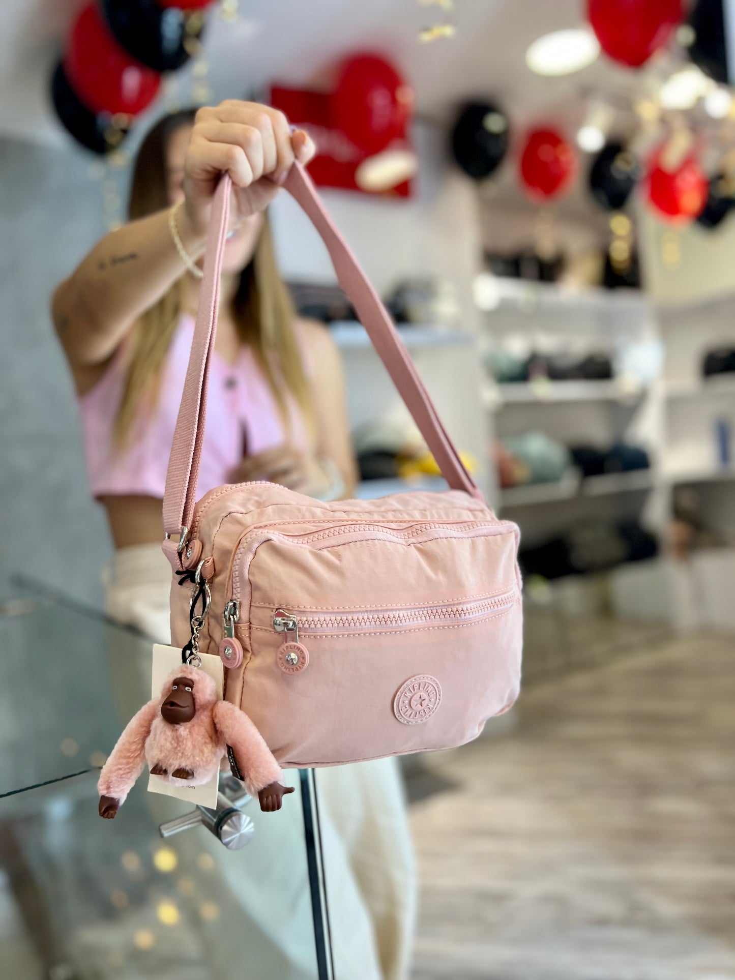 Bolso Manos Libres Rosa