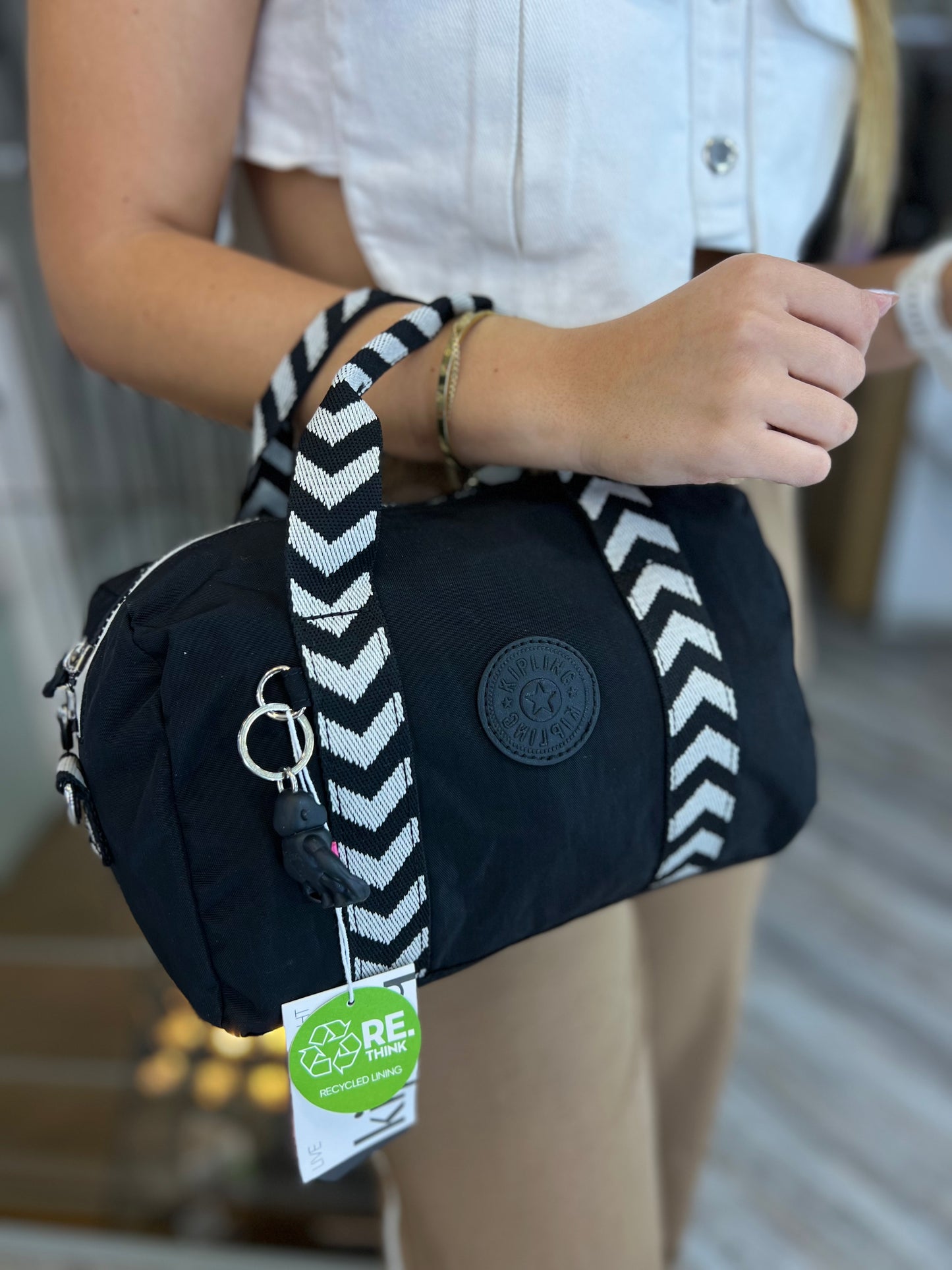 Bolso De Mano Negro Lujo