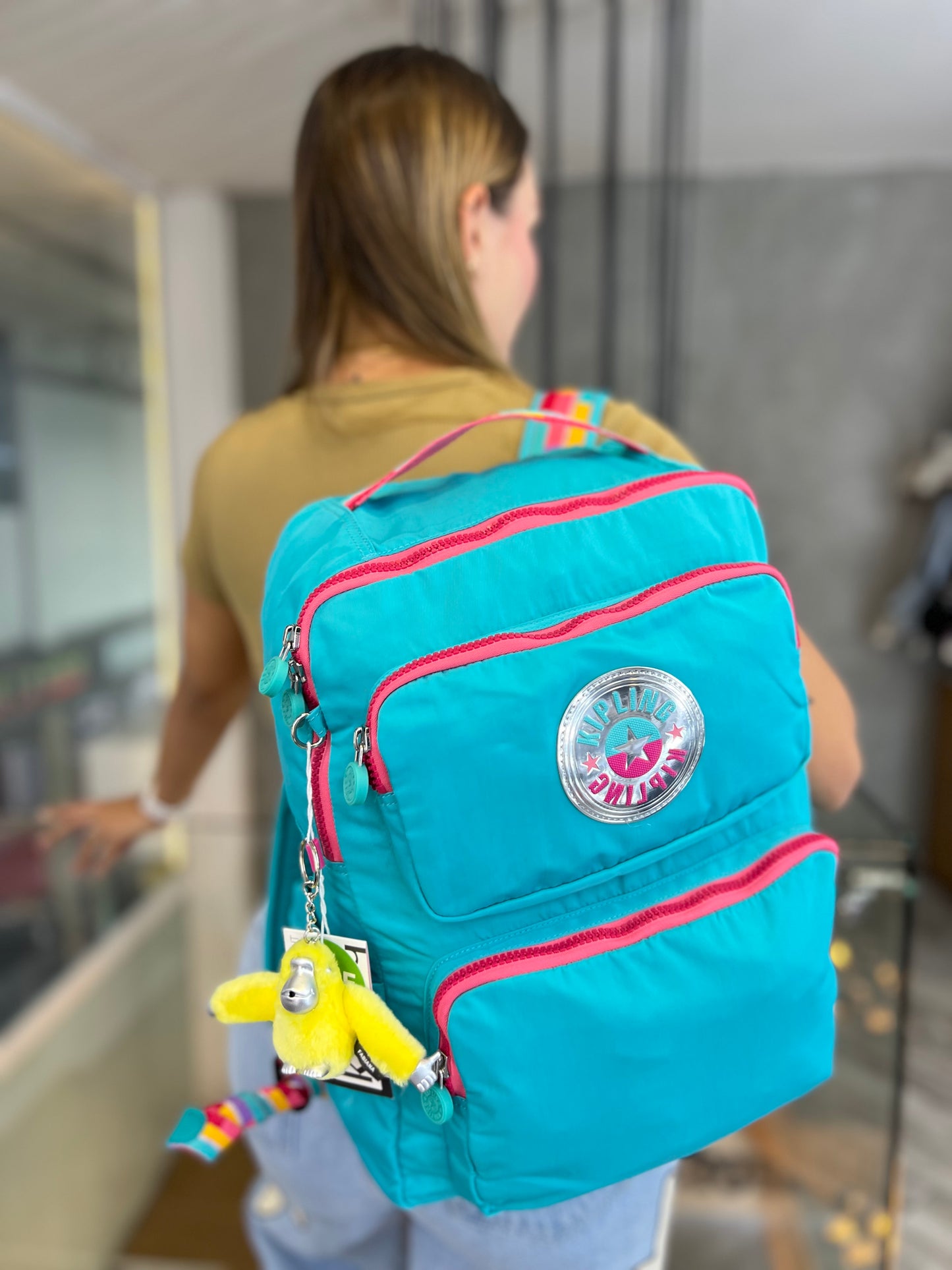Morral Talla L Aguamarina