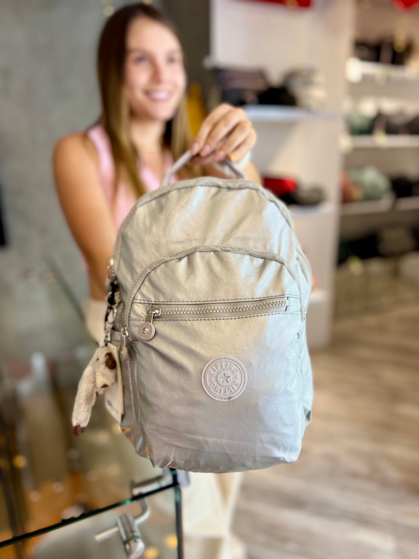 Morral Talla S Plateado