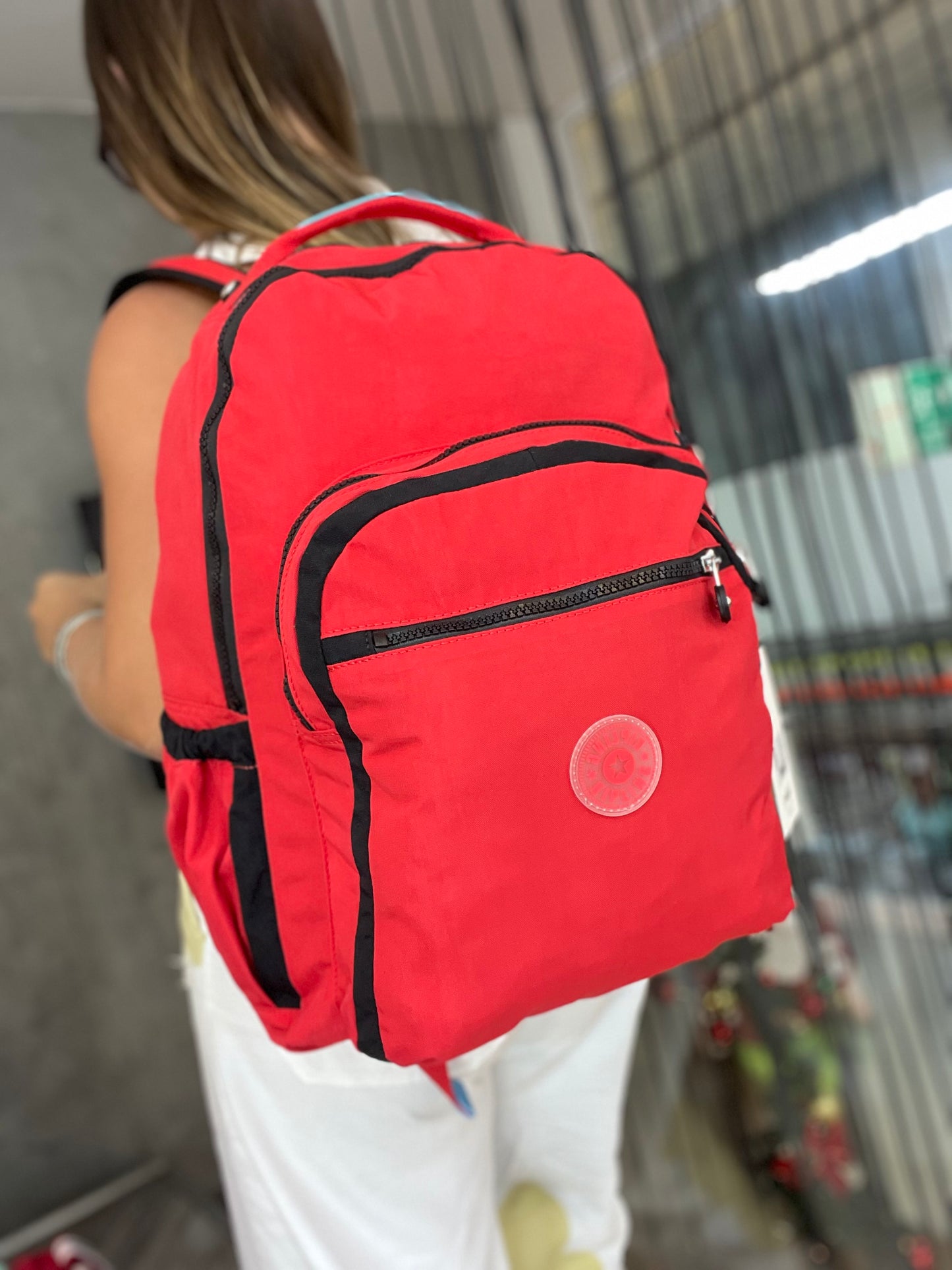 Morral Talla L Rojo