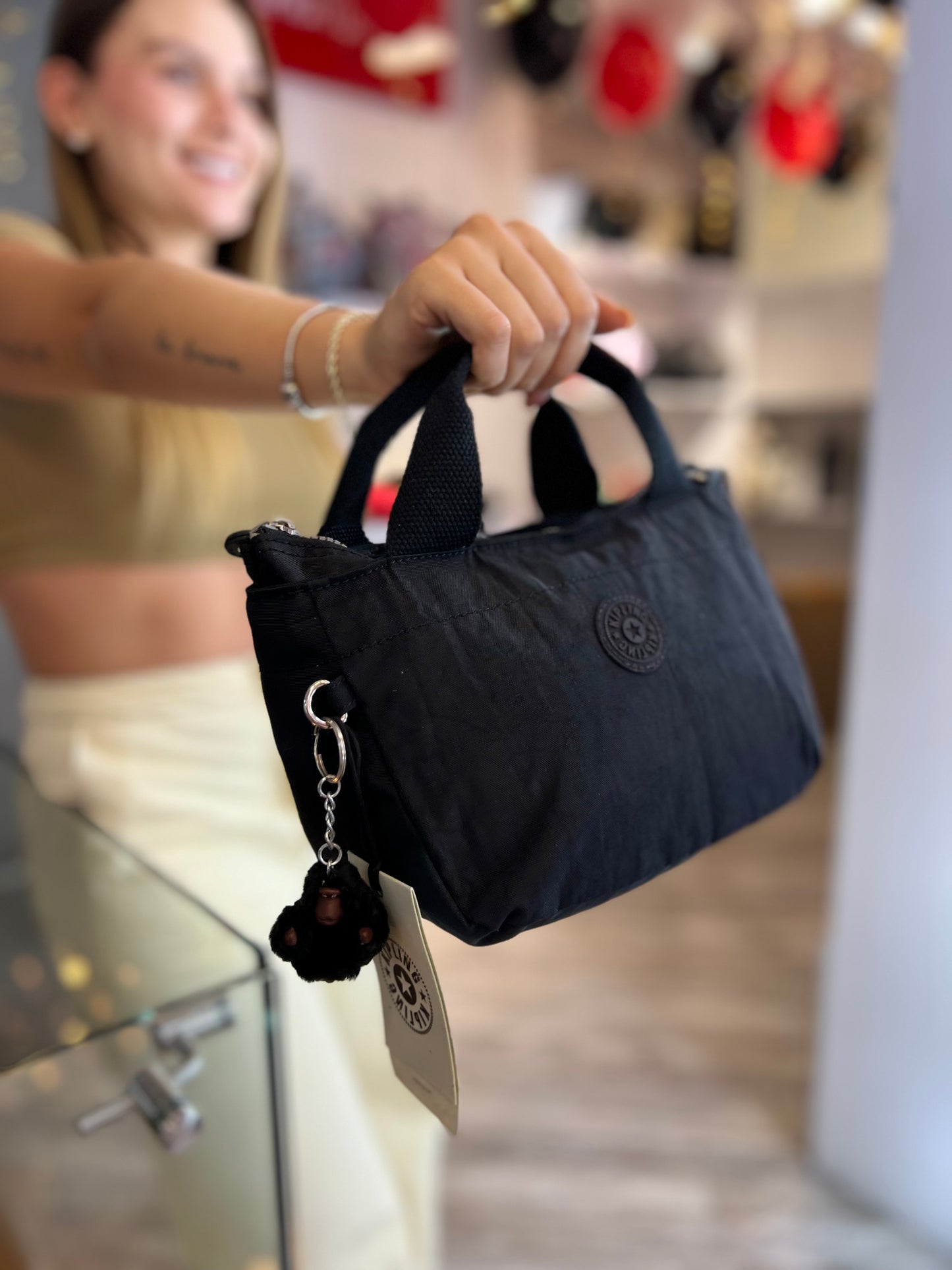 Bolso De Mano Negro