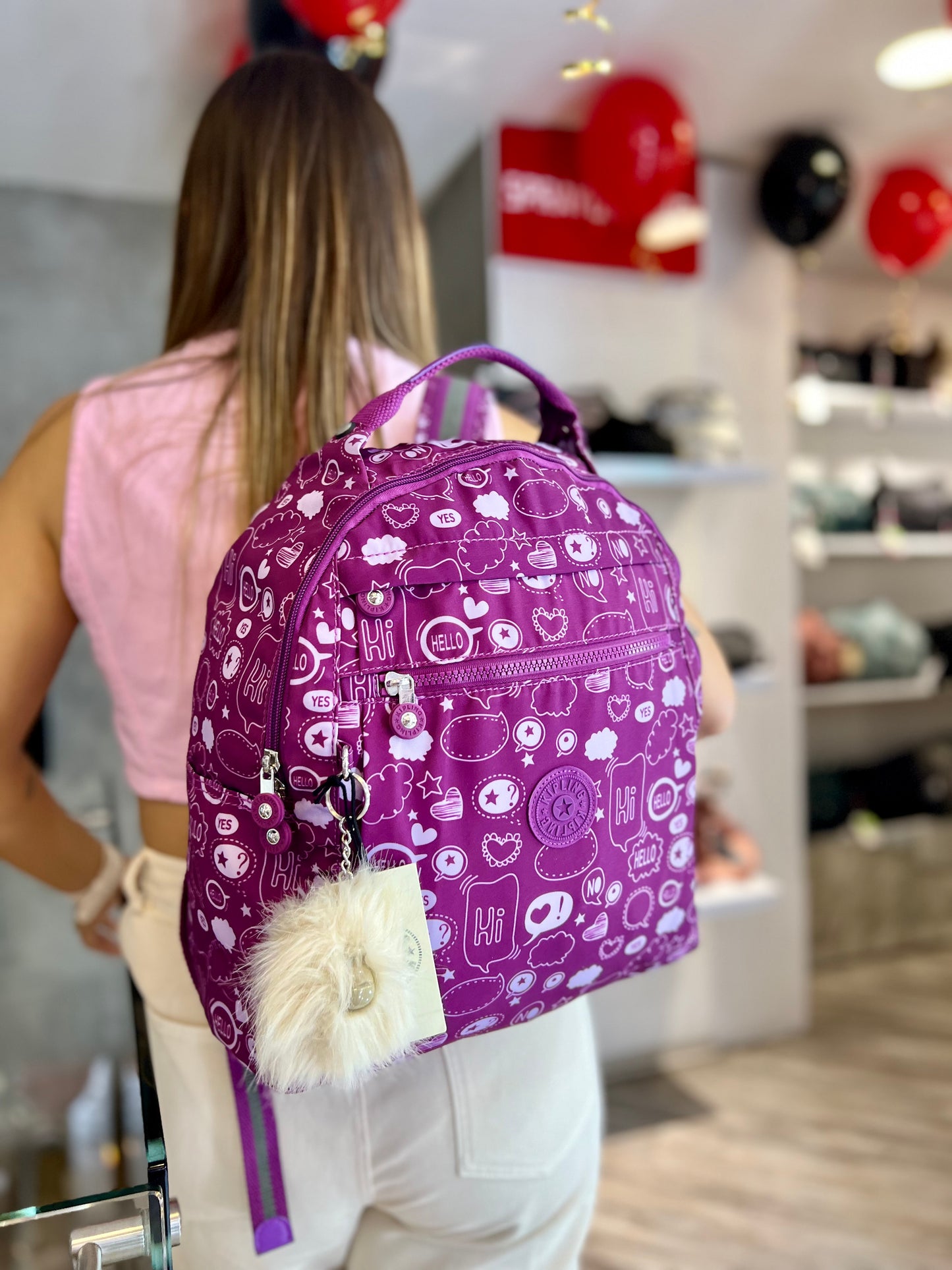 Morral Talla M Morado