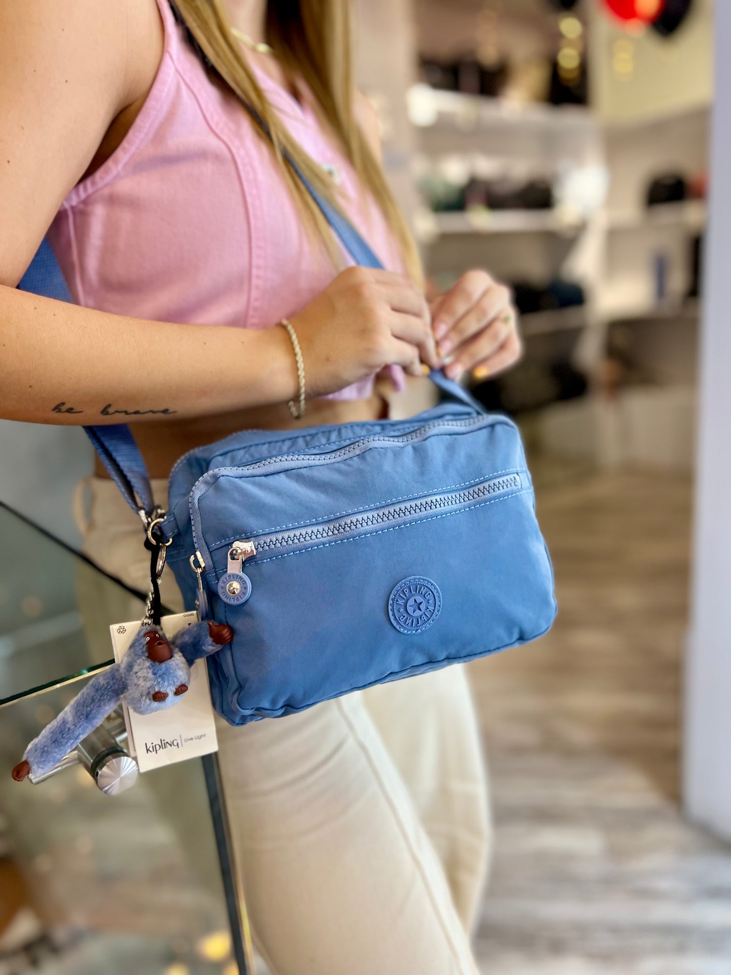 Bolso Manos Libres Lavanda