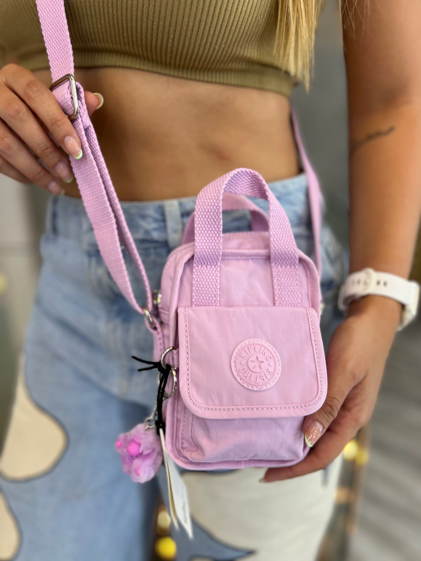 Manos Libres Mini Rosa