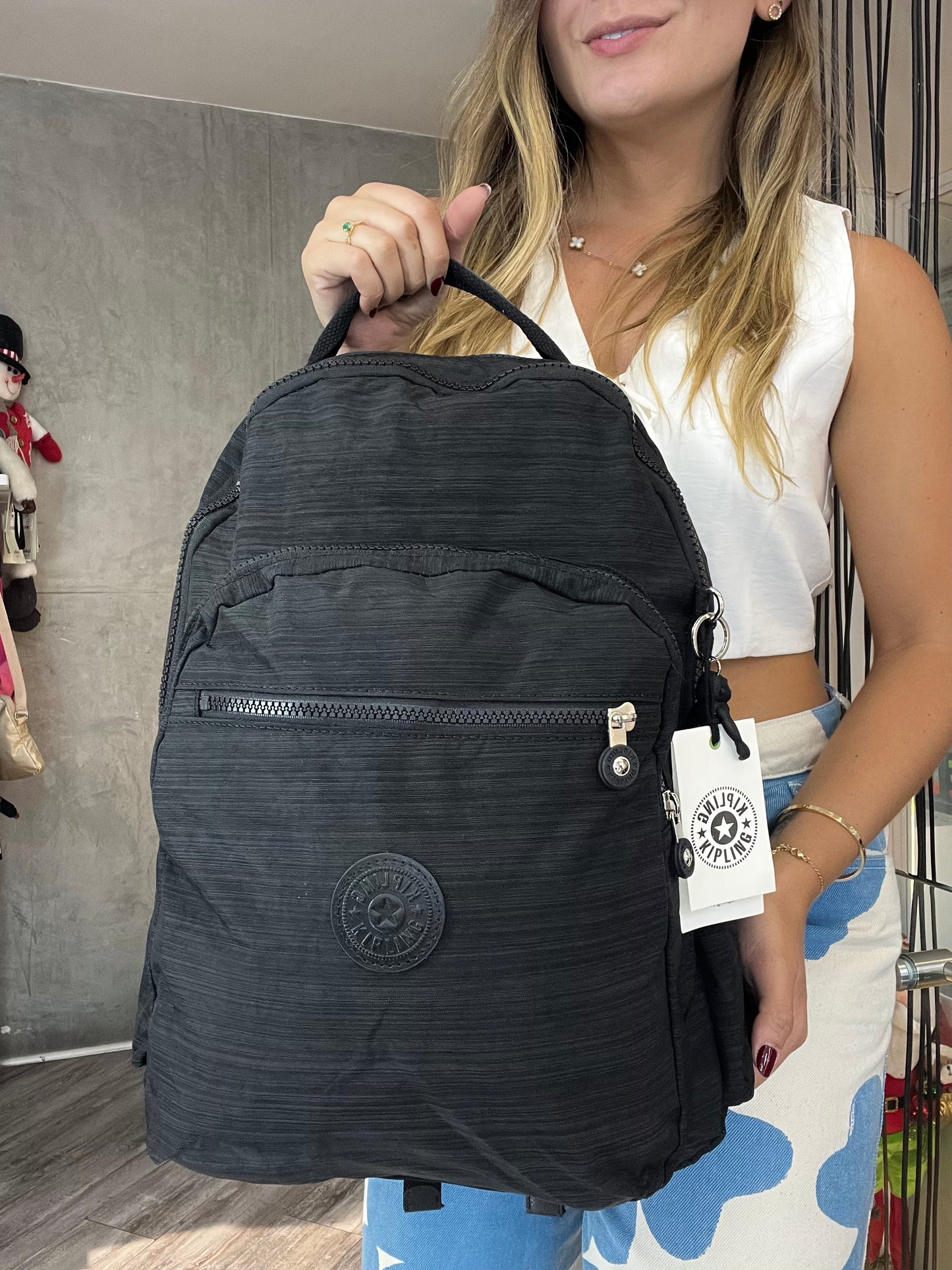 Morral Talla L Negro