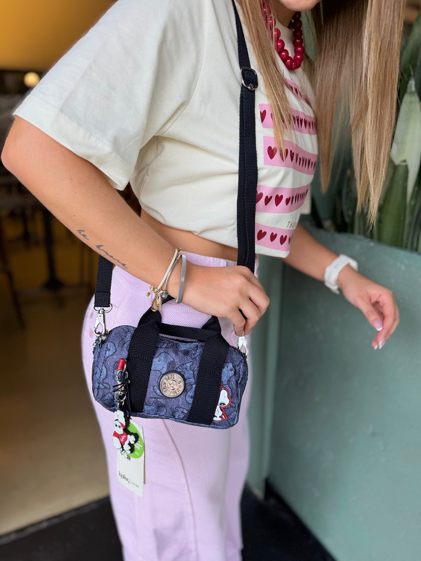Bolso De Mano Mini Snoopy