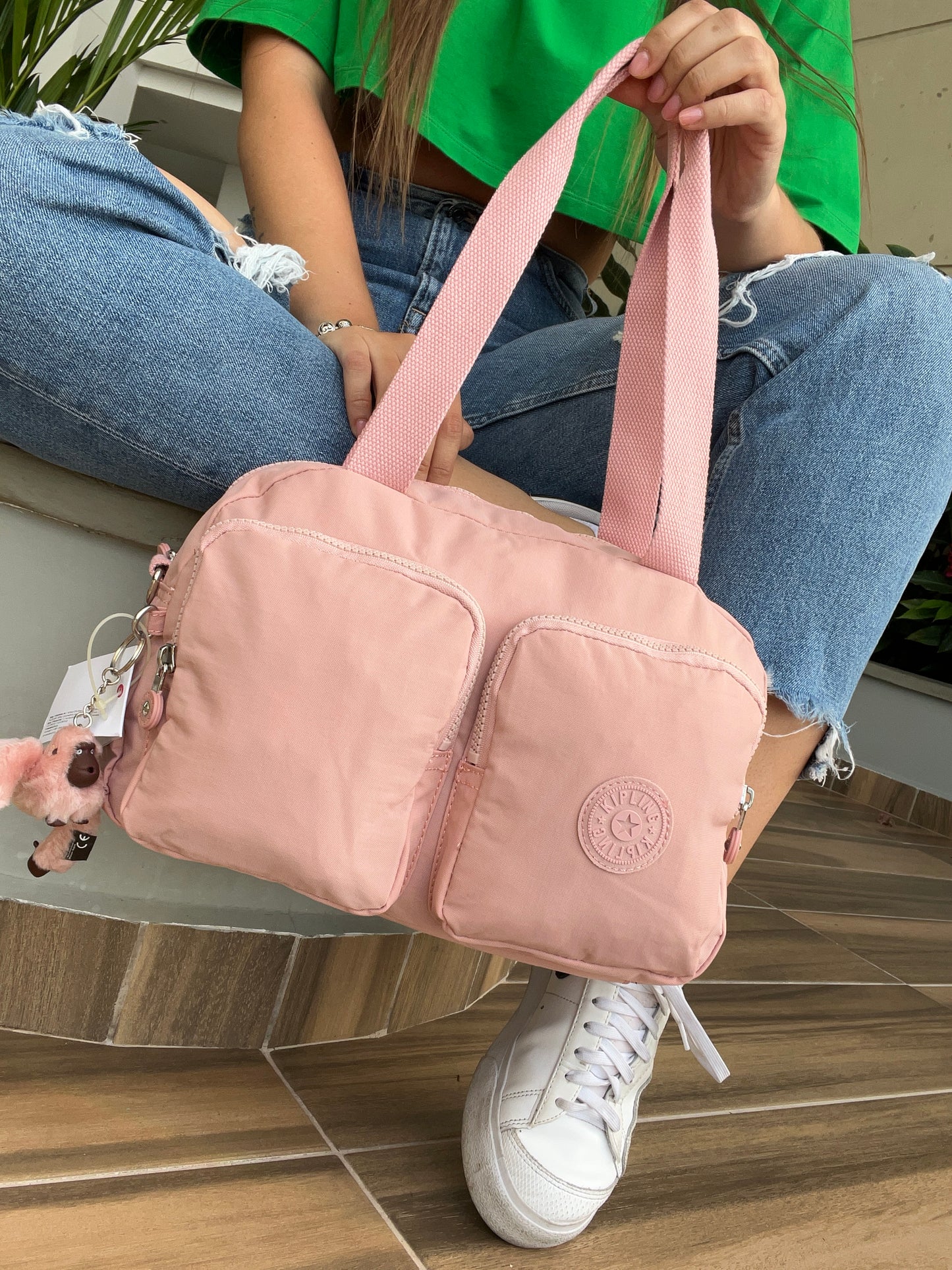 Bolso De Mano New Defea Rosado