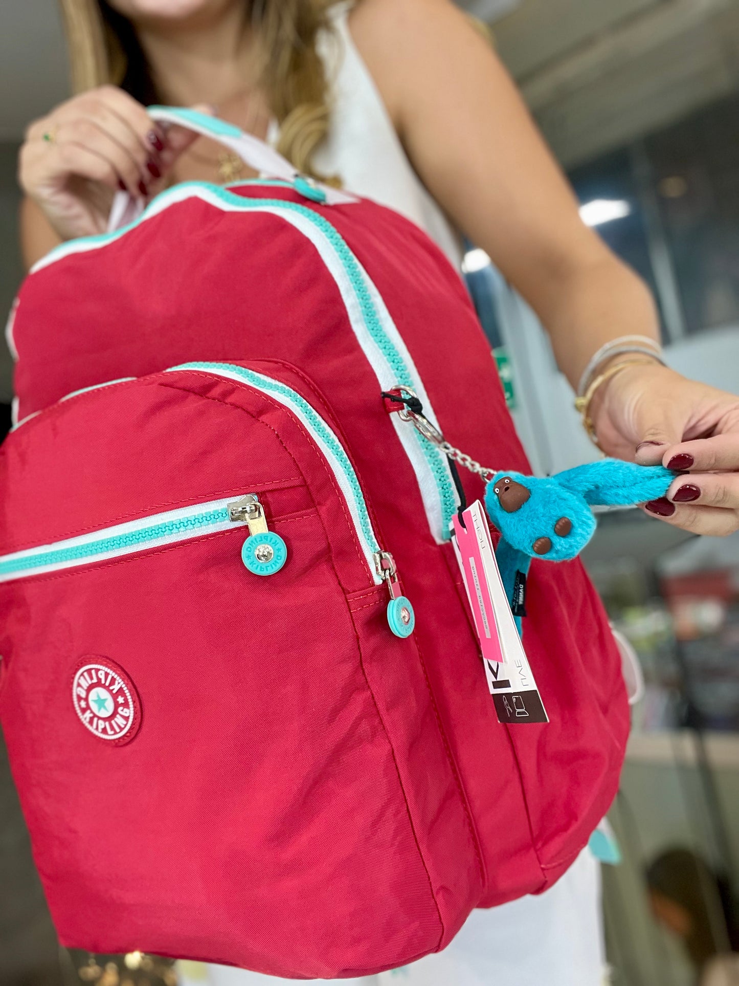 Morral Talla L Rojo