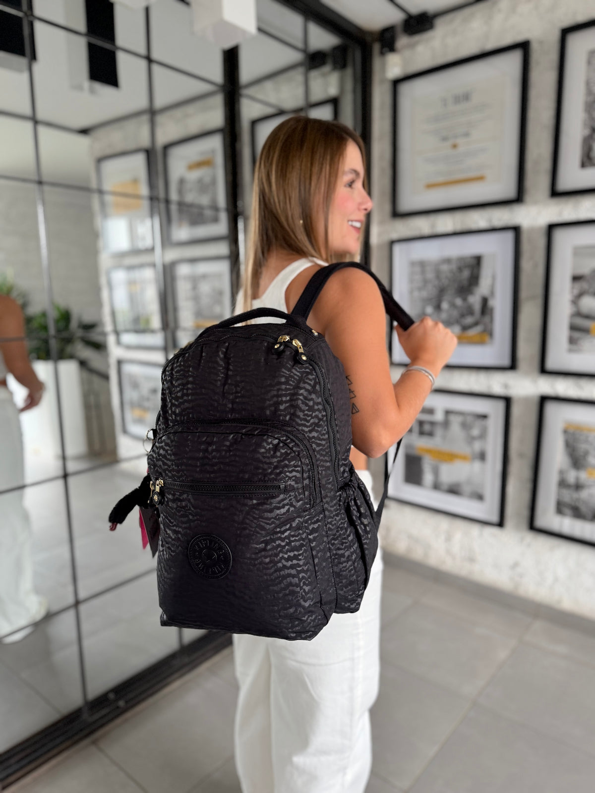 Morral Talla L Negro