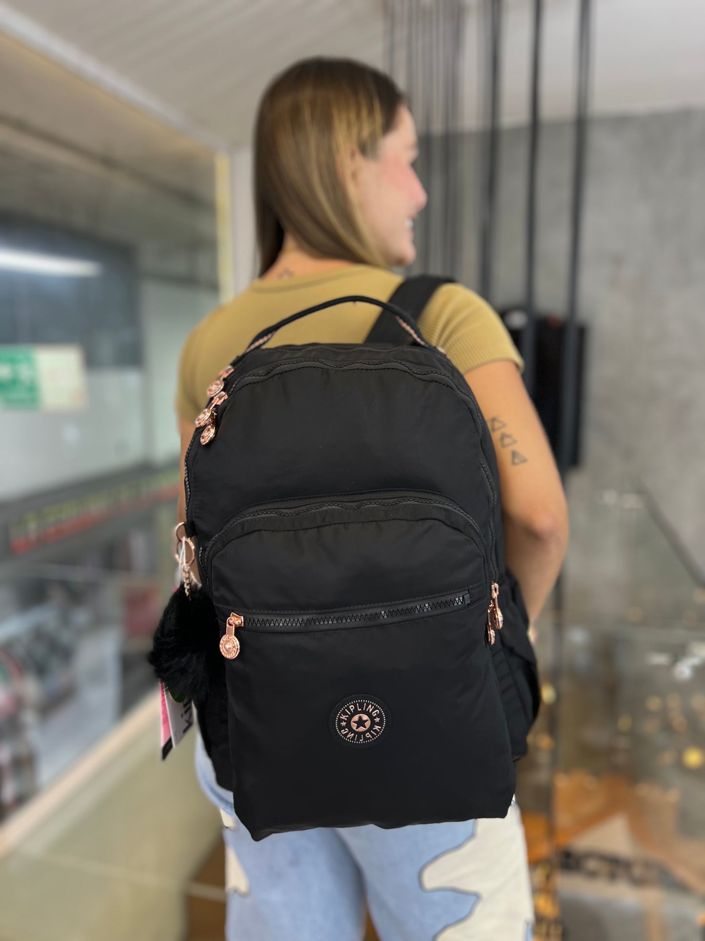 Morral Talla L Negro Lujo