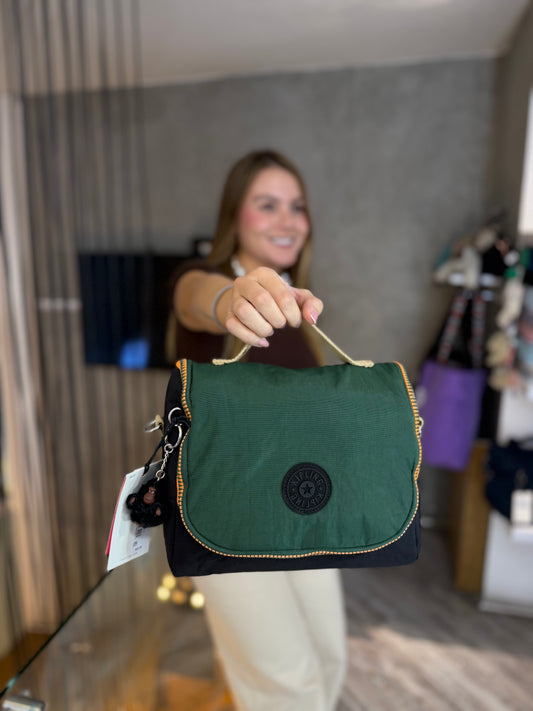 Lonchera Verde Negra