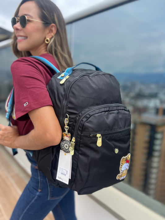 Morral Talla L Negro Hello Kitty