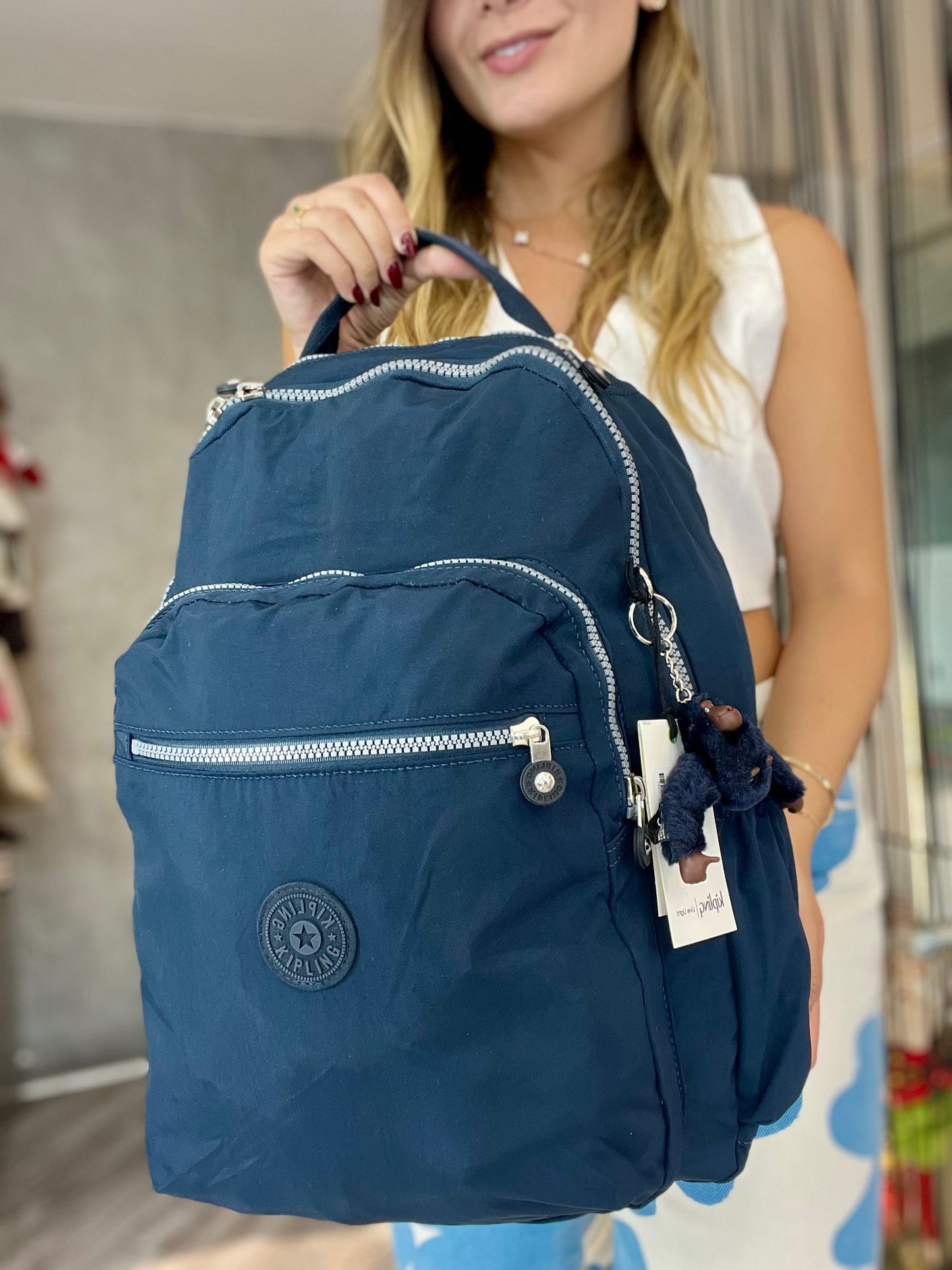 Morral Talla L Azul