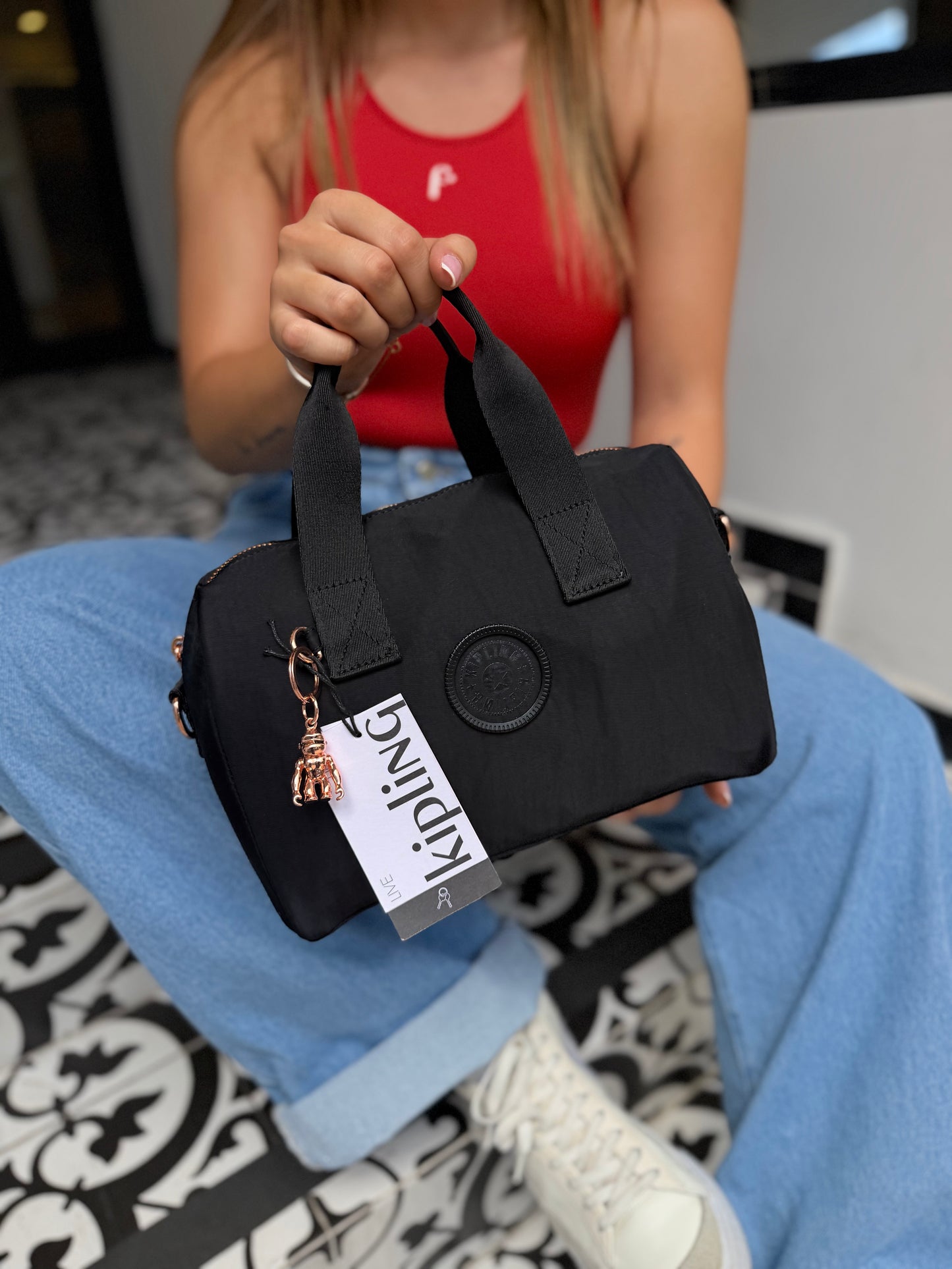 Bolso De Mano Negro