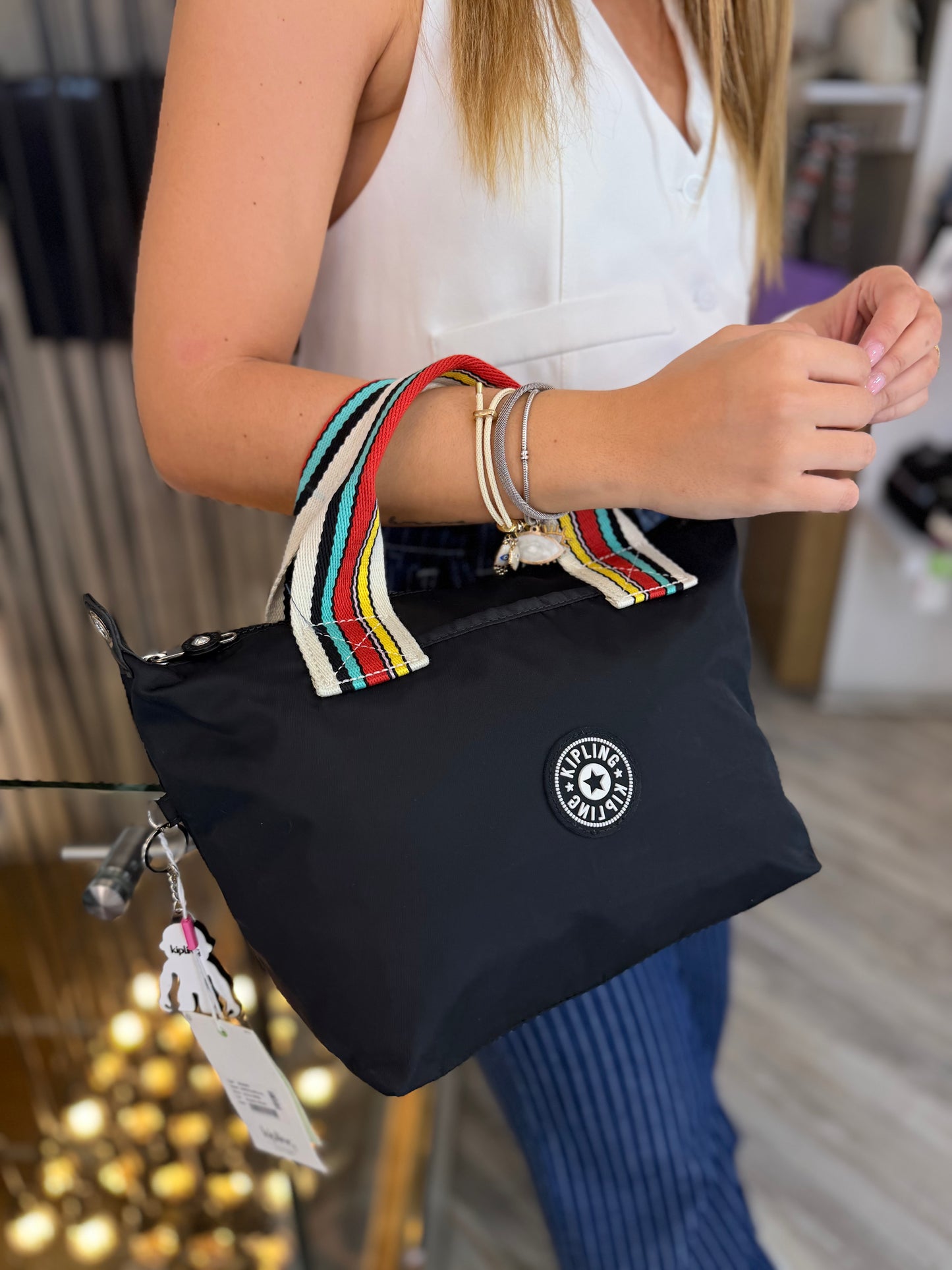 Bolso De Mano Negro