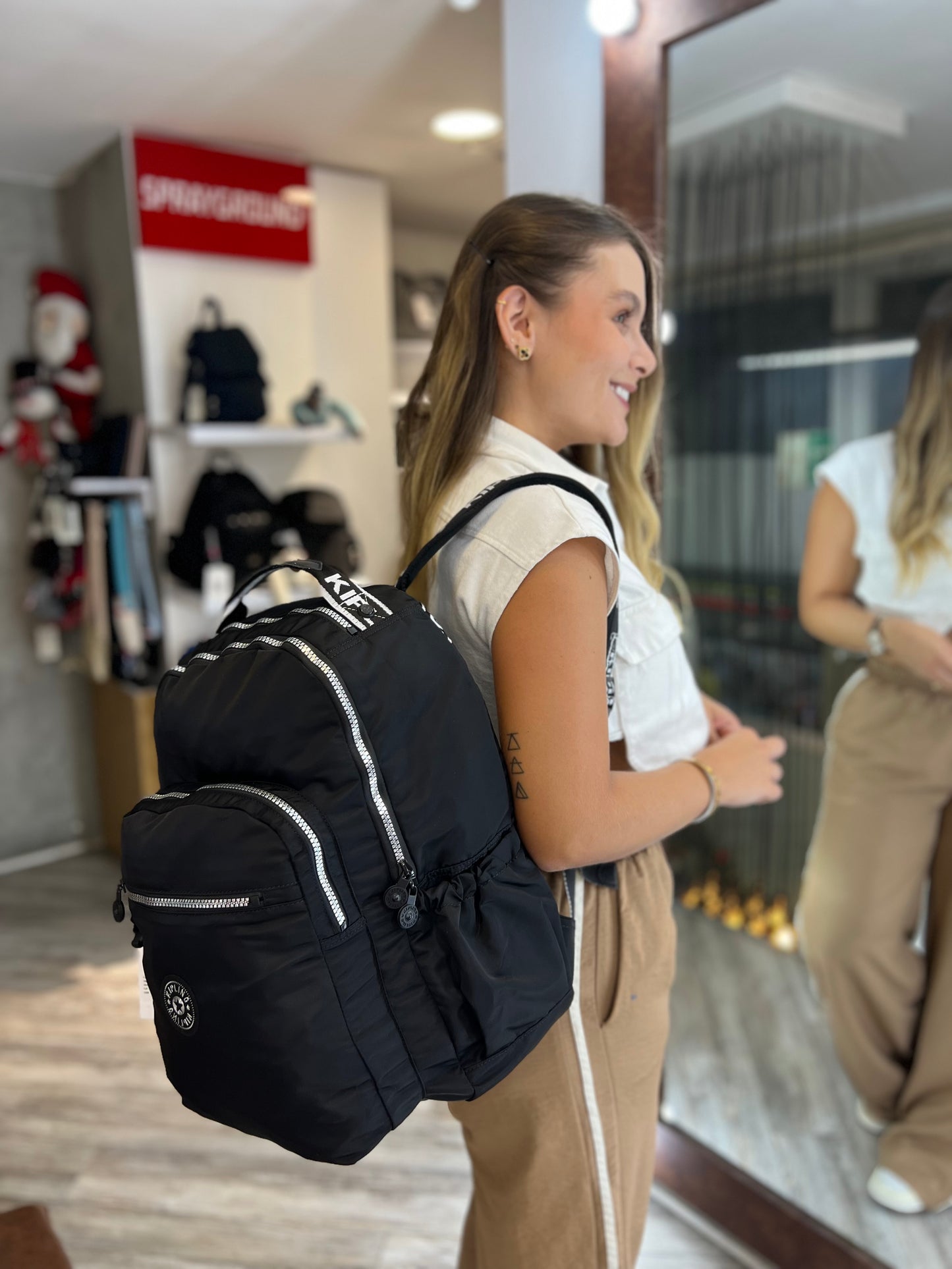 Morral Talla L Negro