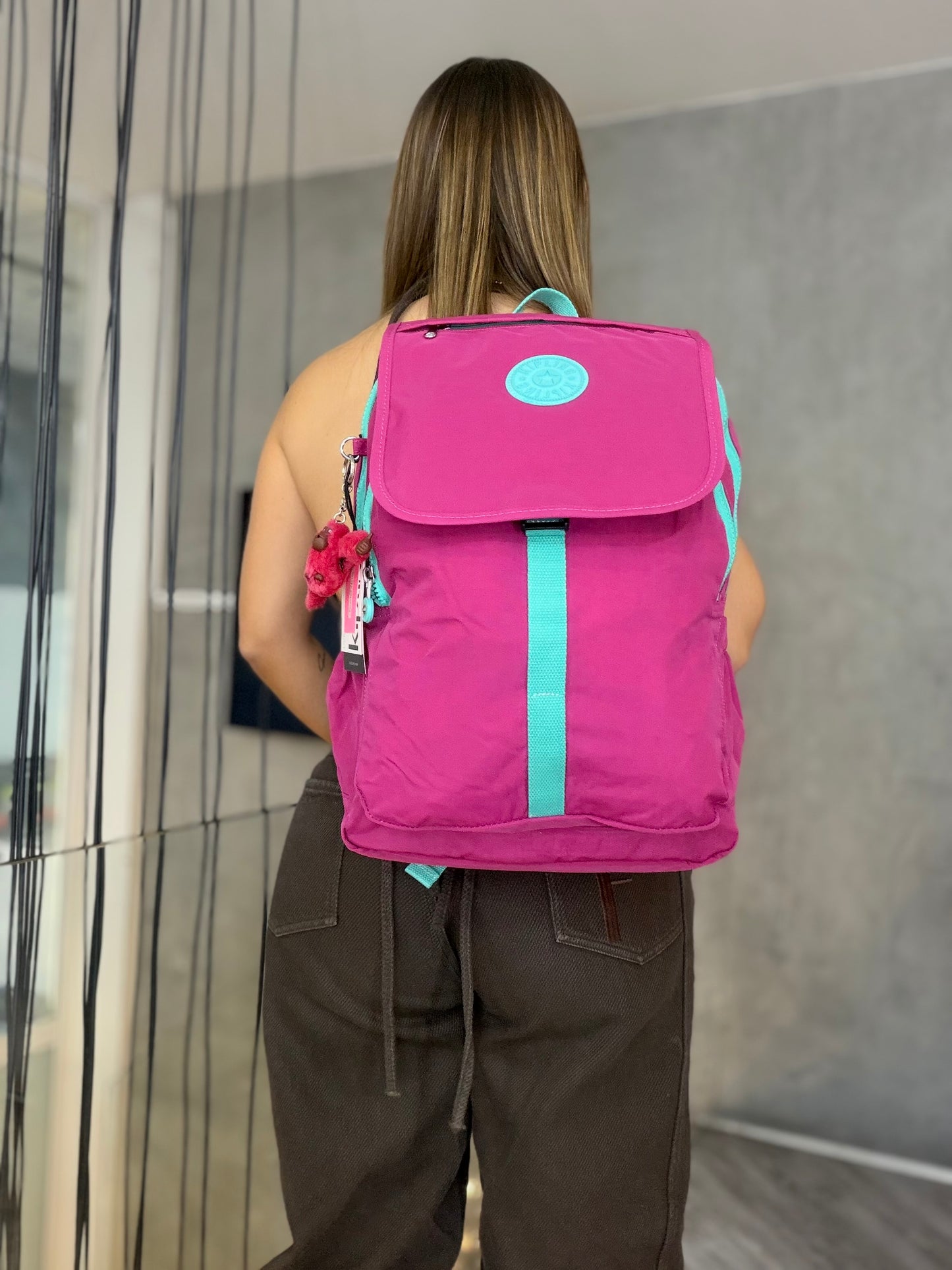 Morral Talla L Magenta