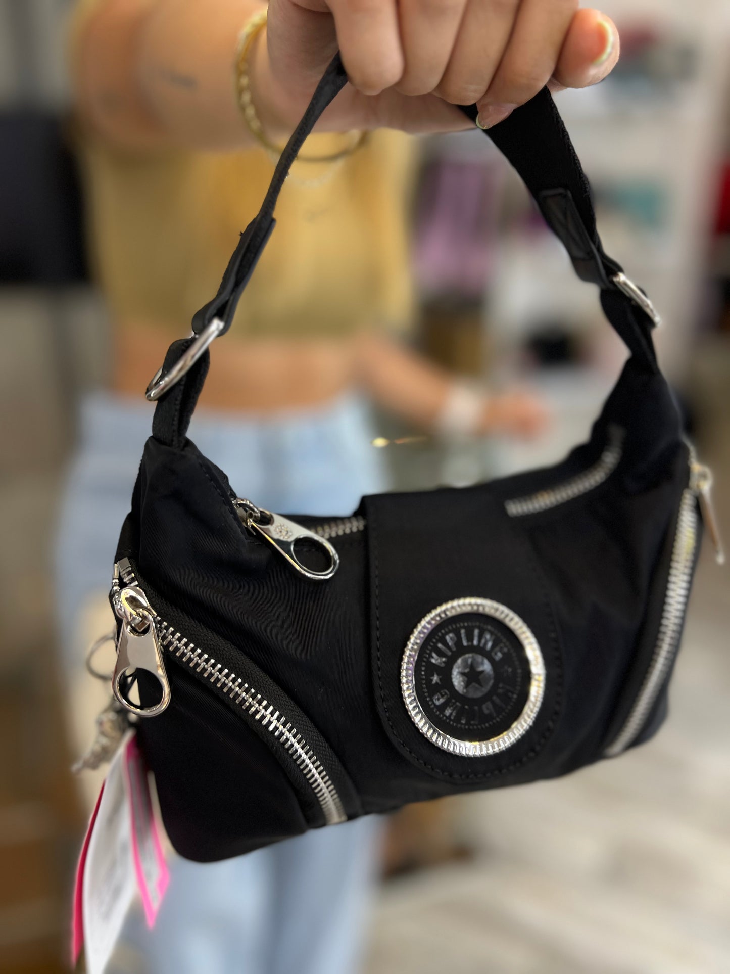 Bolso De Mano Negro