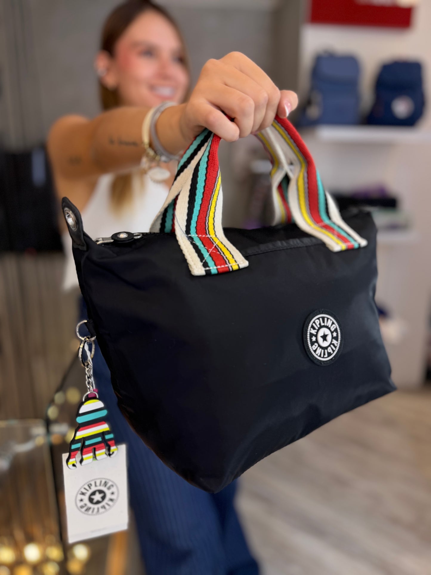 Bolso De Mano Negro