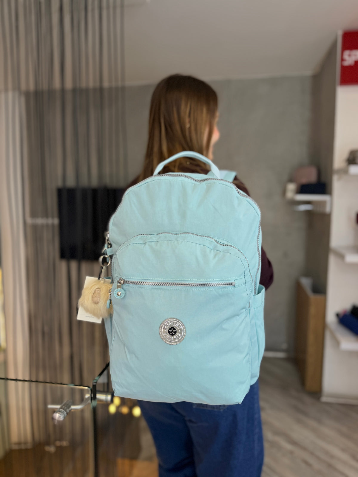 Morral Talla XL Celeste