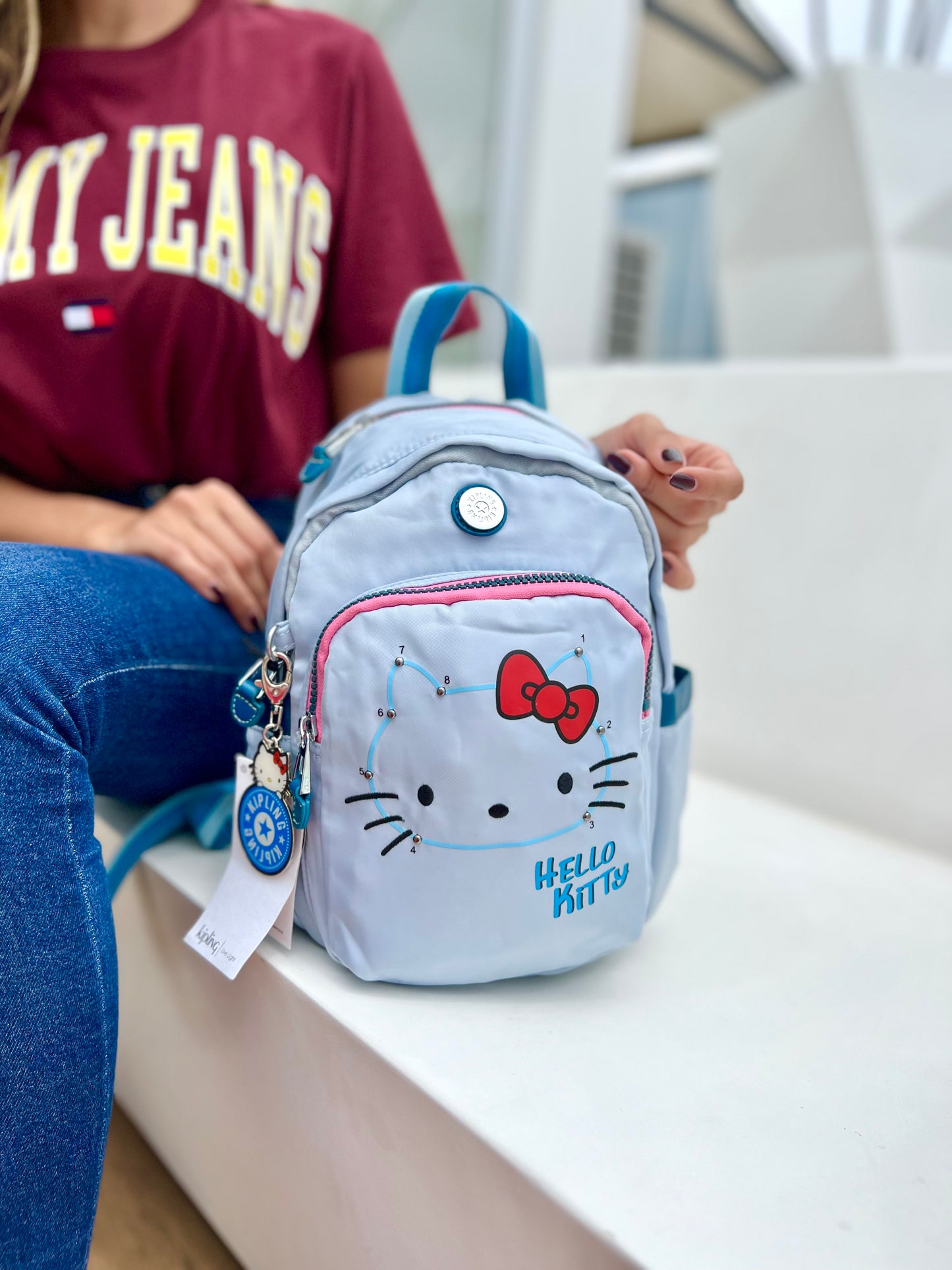 Morral Talla S Hello Kitty Celeste