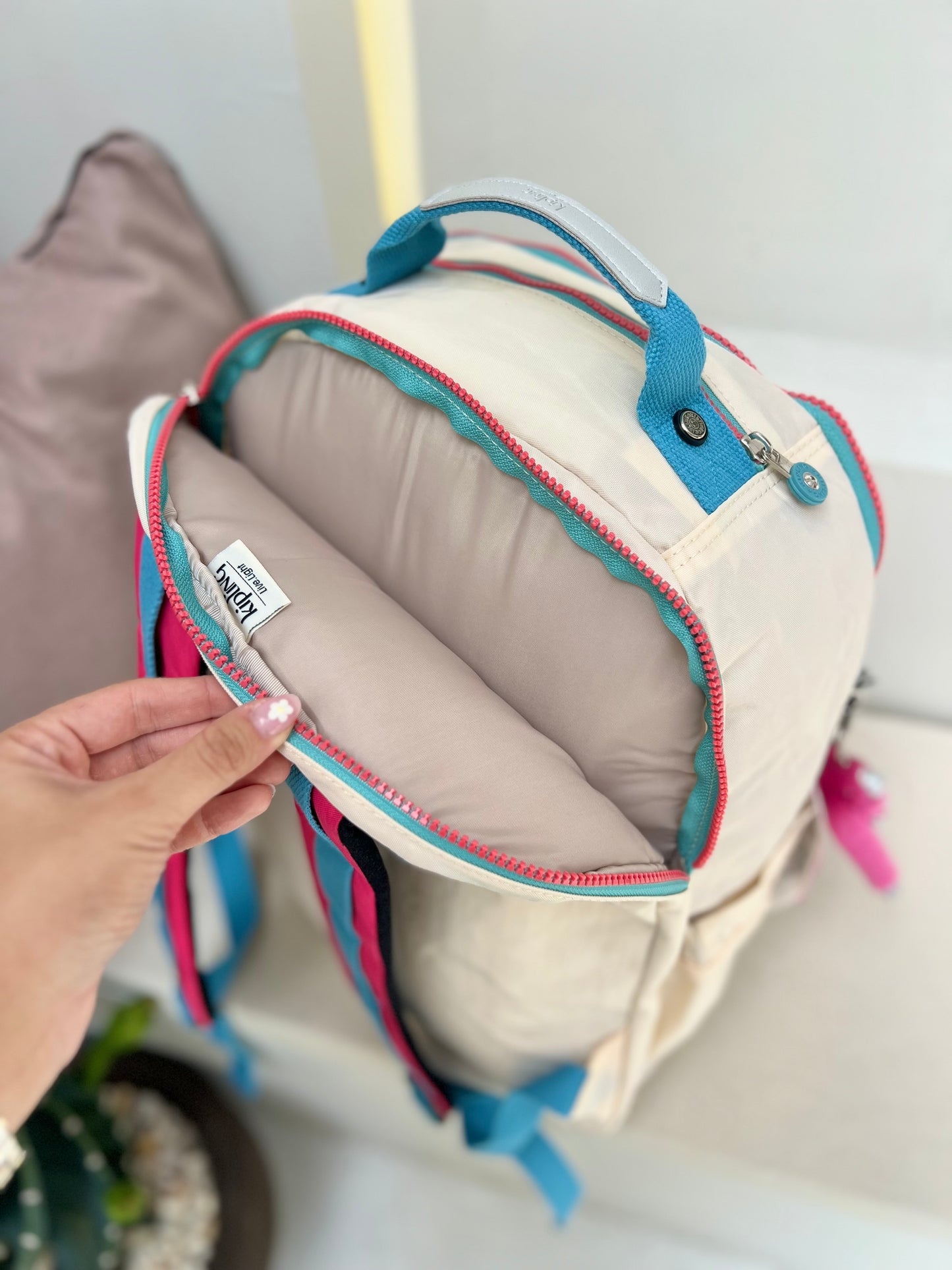 Morral Talla XL Crema