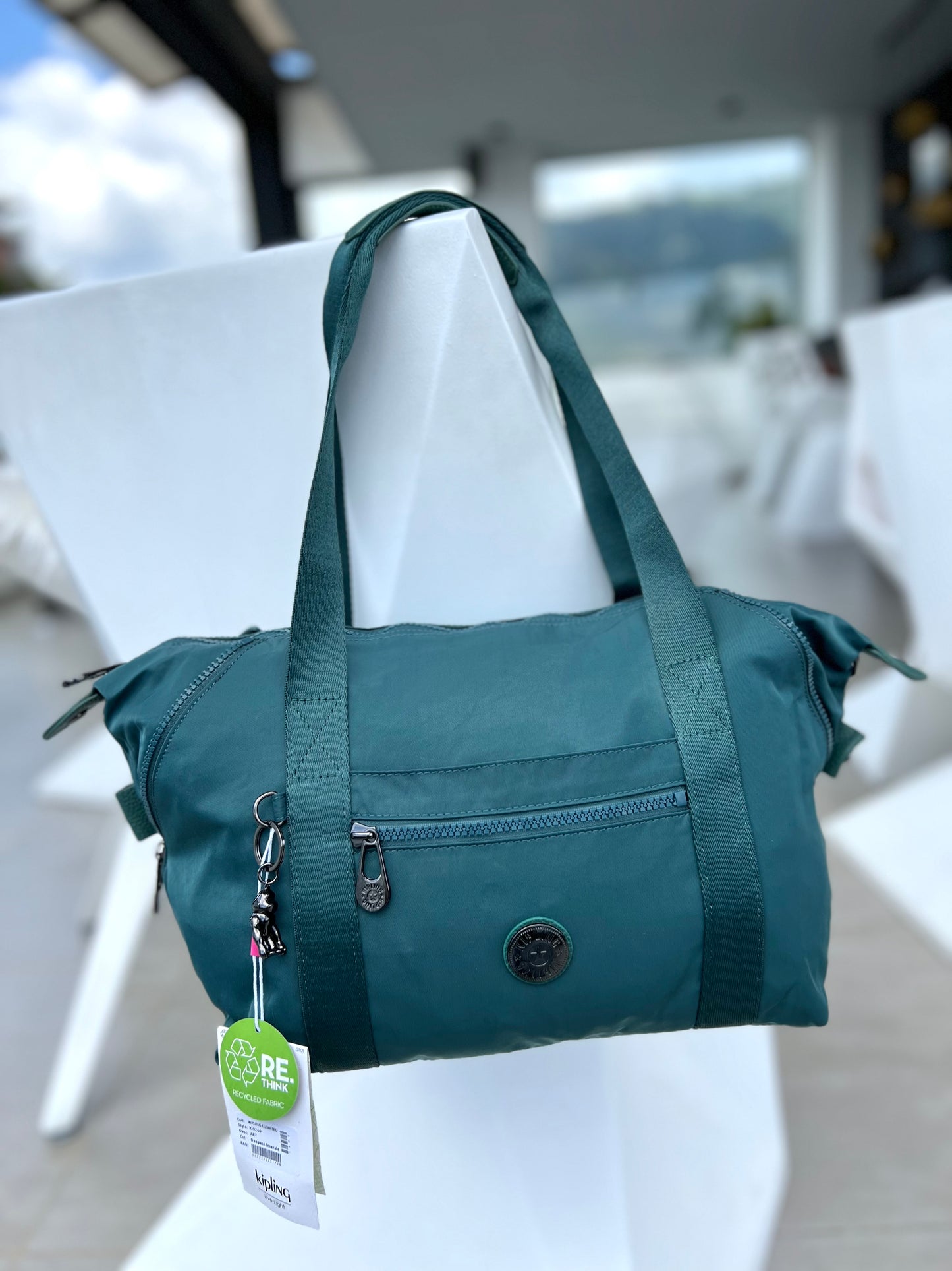 Bolso De Mano Verde