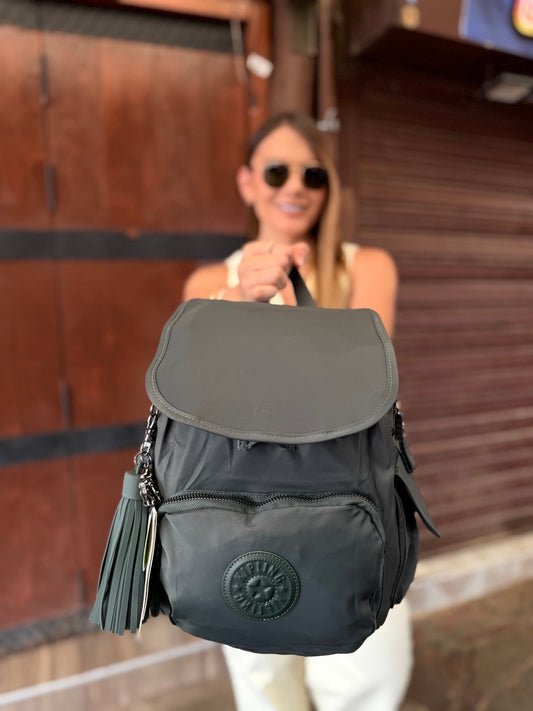 Morral City Pack S Verde Lujo