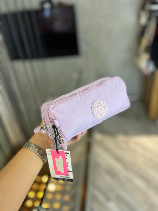 Cartuchera Triple Lila