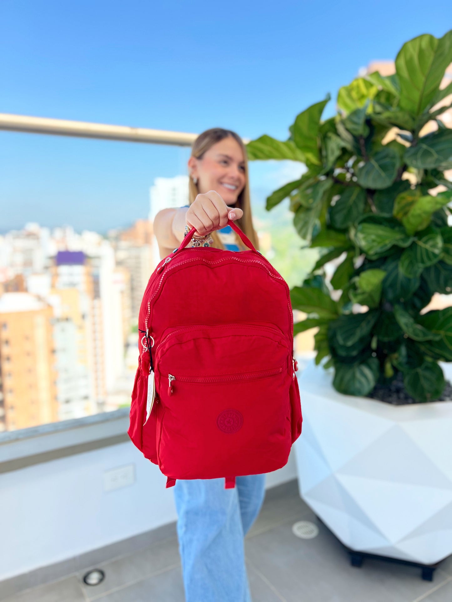 Morral Talla L Rojo